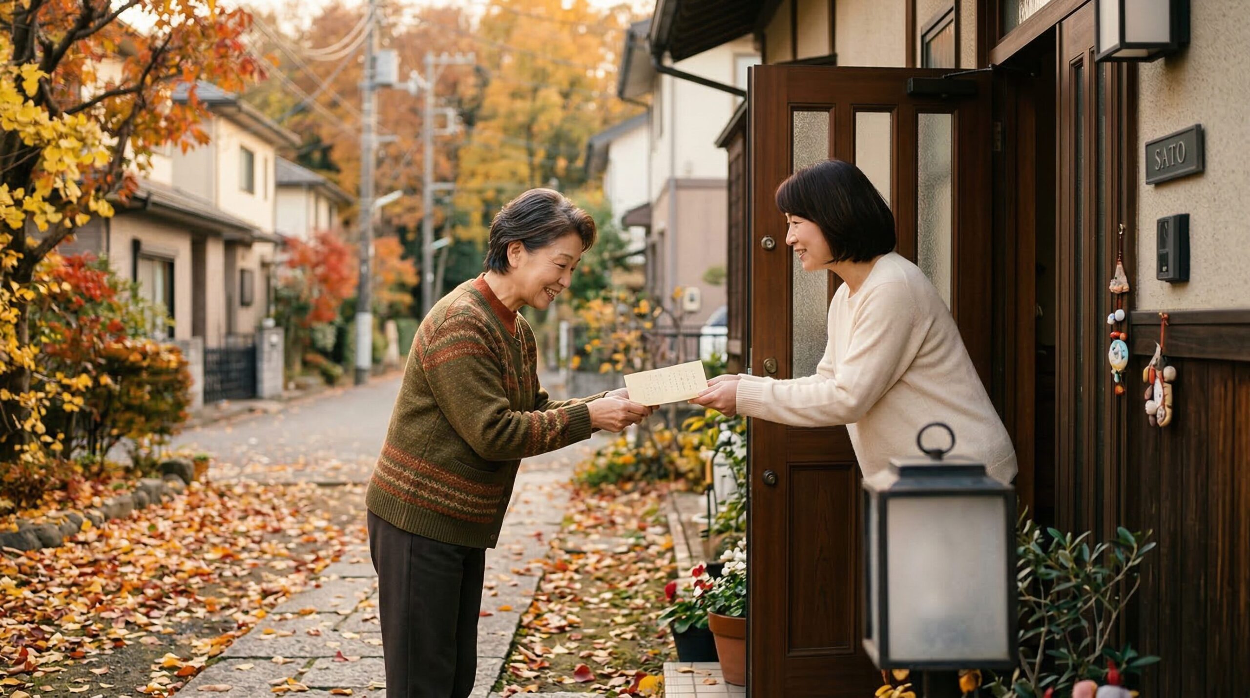 隣への落ち葉苦情の角が立たない伝え方
