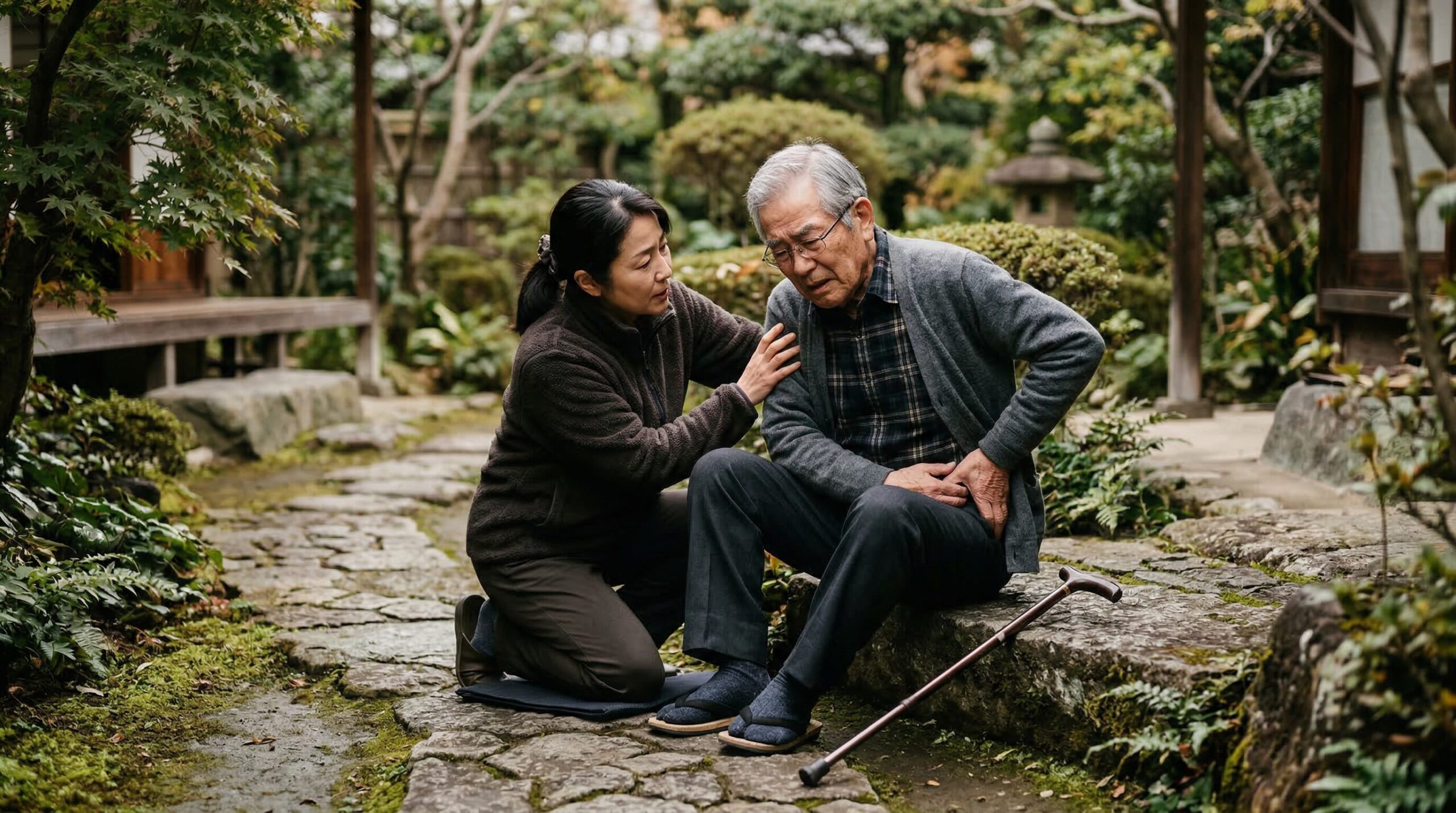 骨折・要介護化につながる転倒の影響