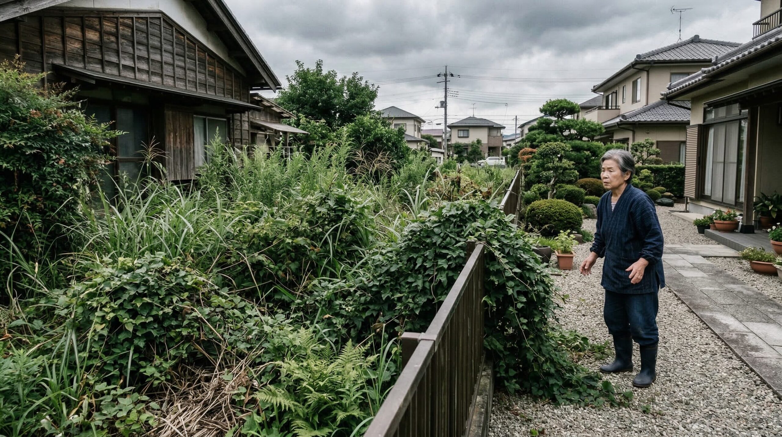 雑草放置がもたらす近隣トラブルと法的リスク