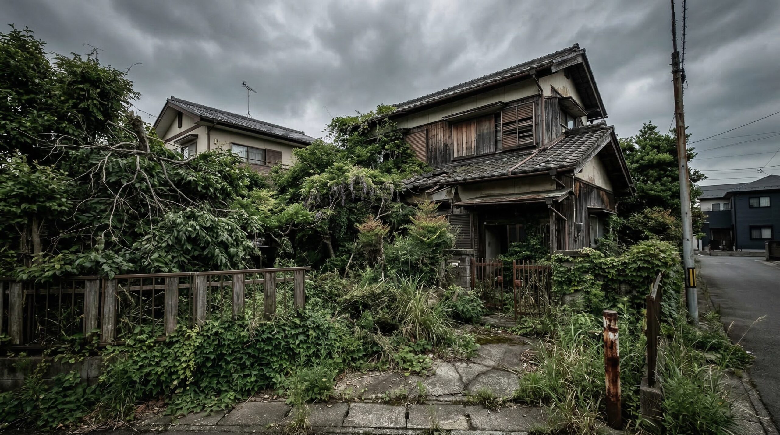 相続した空き家の庭が抱える法的リスク
