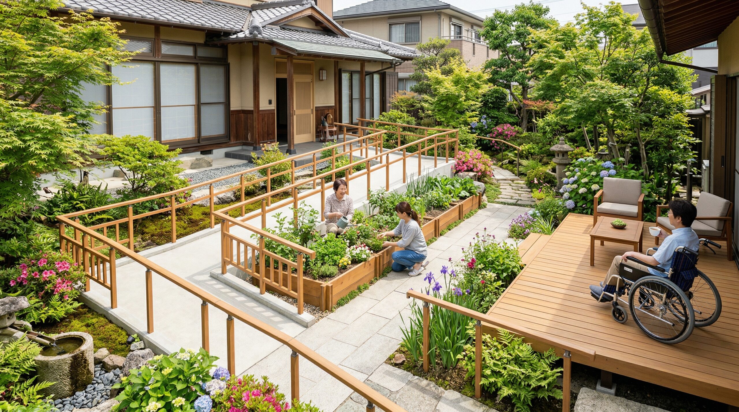 庭バリアフリー費用のトータルシミュレーション