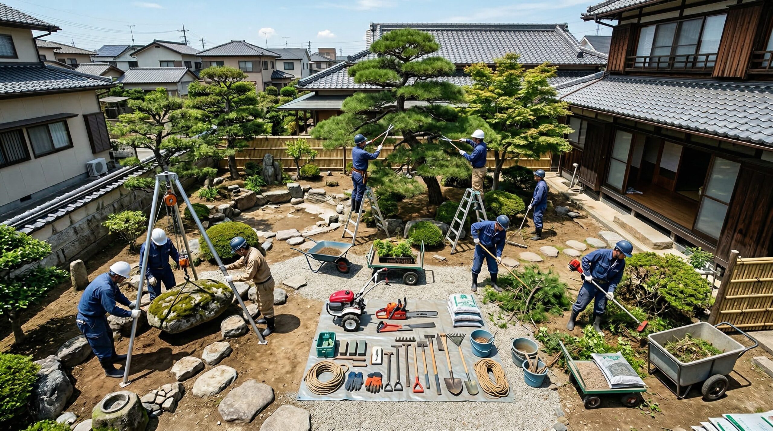 庭じまいとは何をするのか？作業と費用の全体像