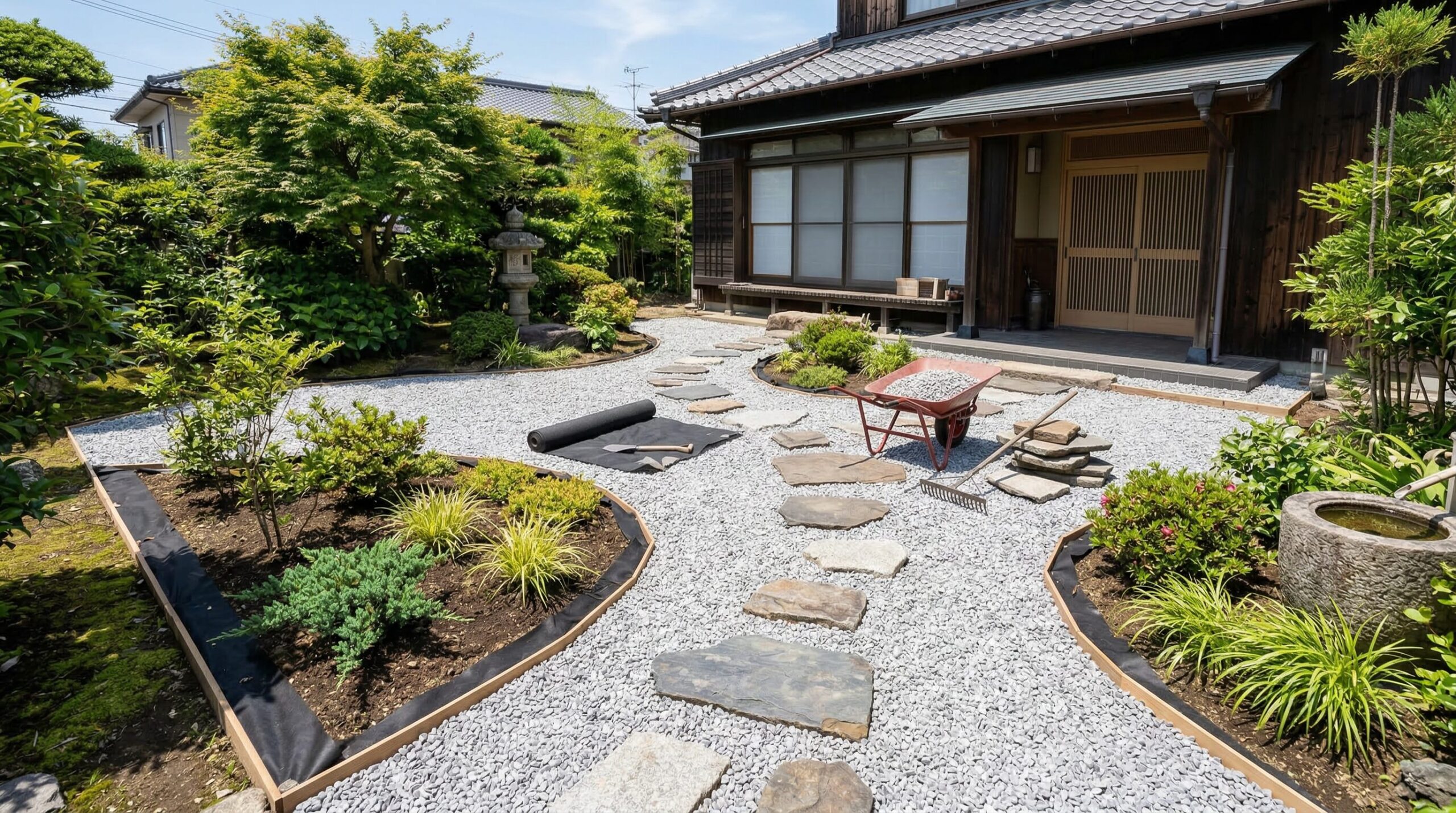 庭の手入れいらずを実現する方法と注意点