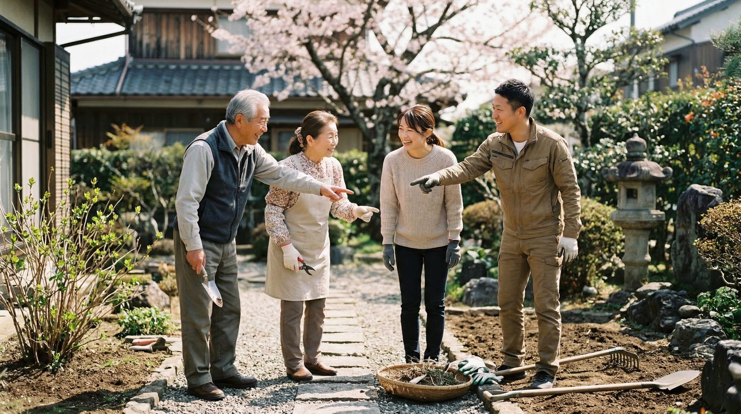 実家の庭じまいを成功させる進め方と注意点