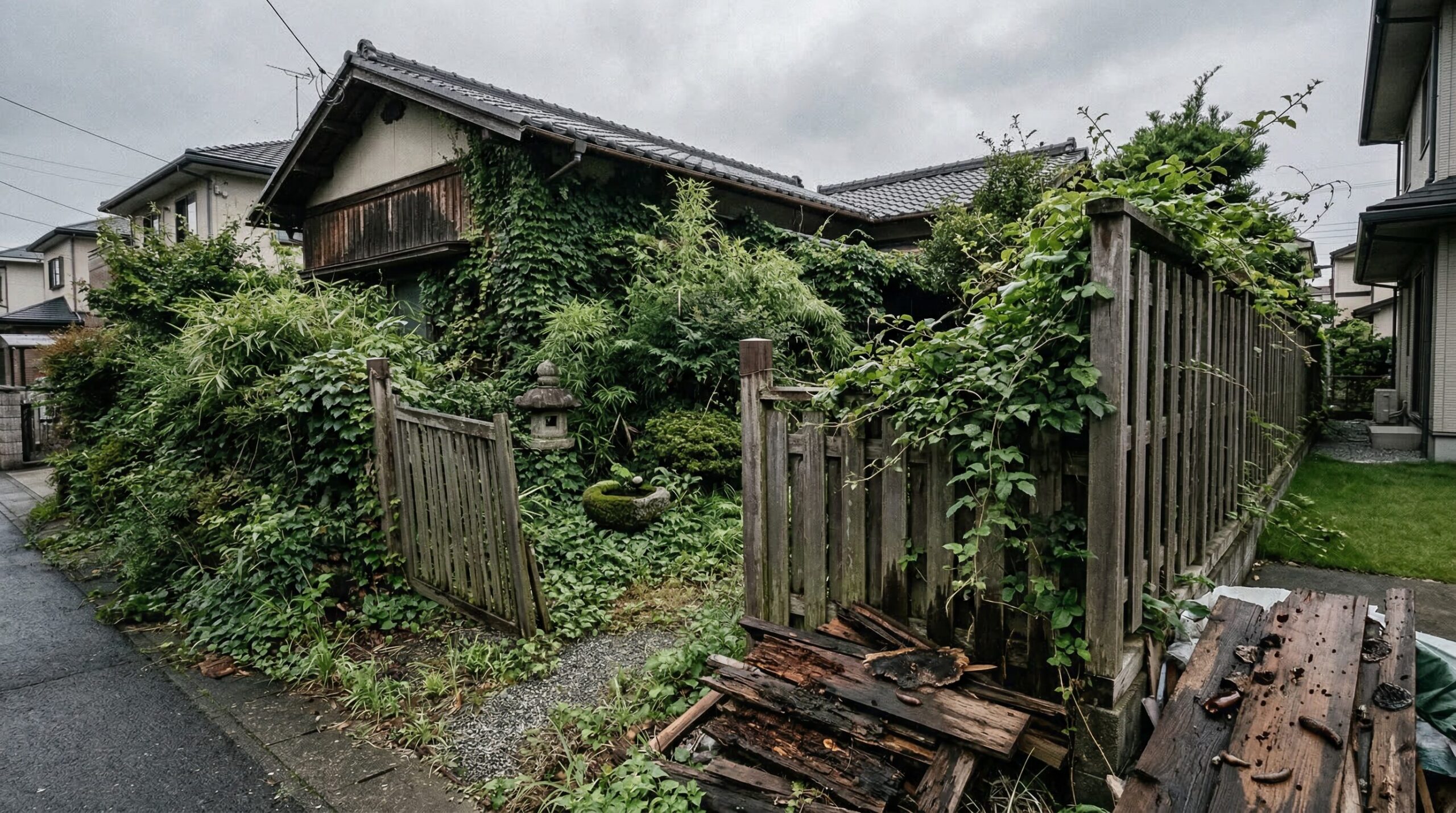 実家の庭のジャングル化が招くリスクと対処の考え方