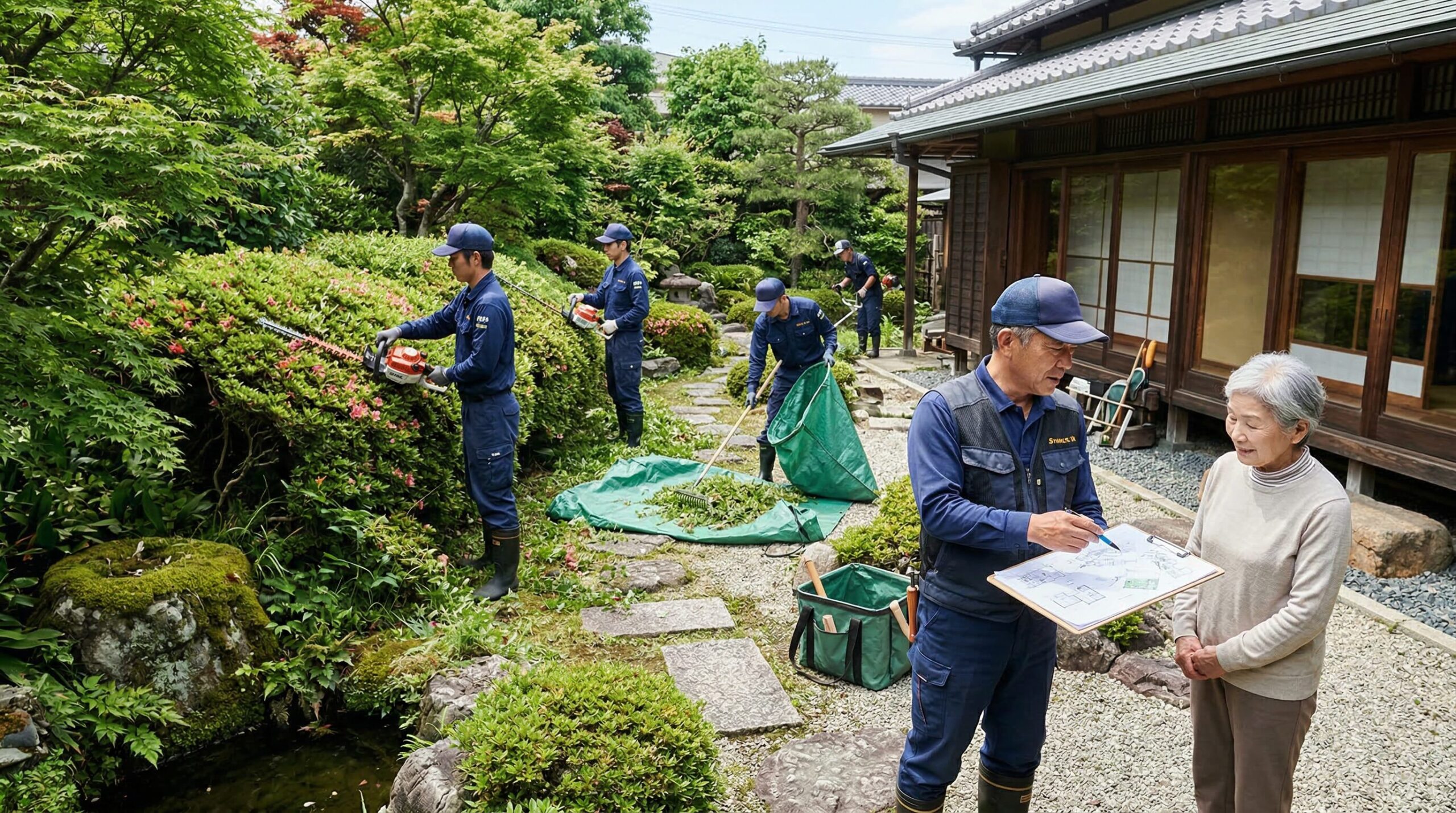 実家の庭片付けの手順・費用・業者選びガイド