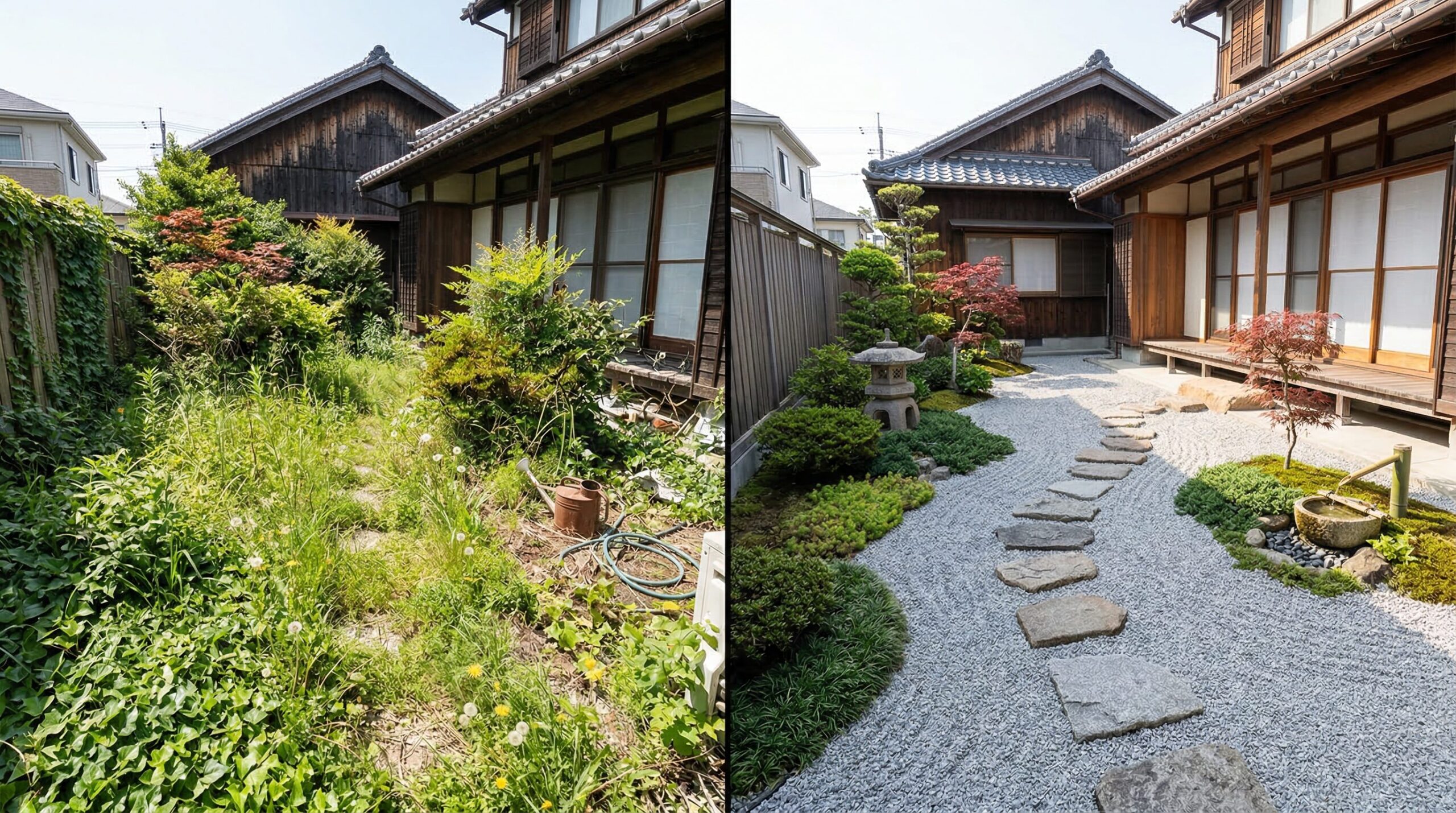 実践で学ぶ庭のローメンテナンス化への移行ステップ