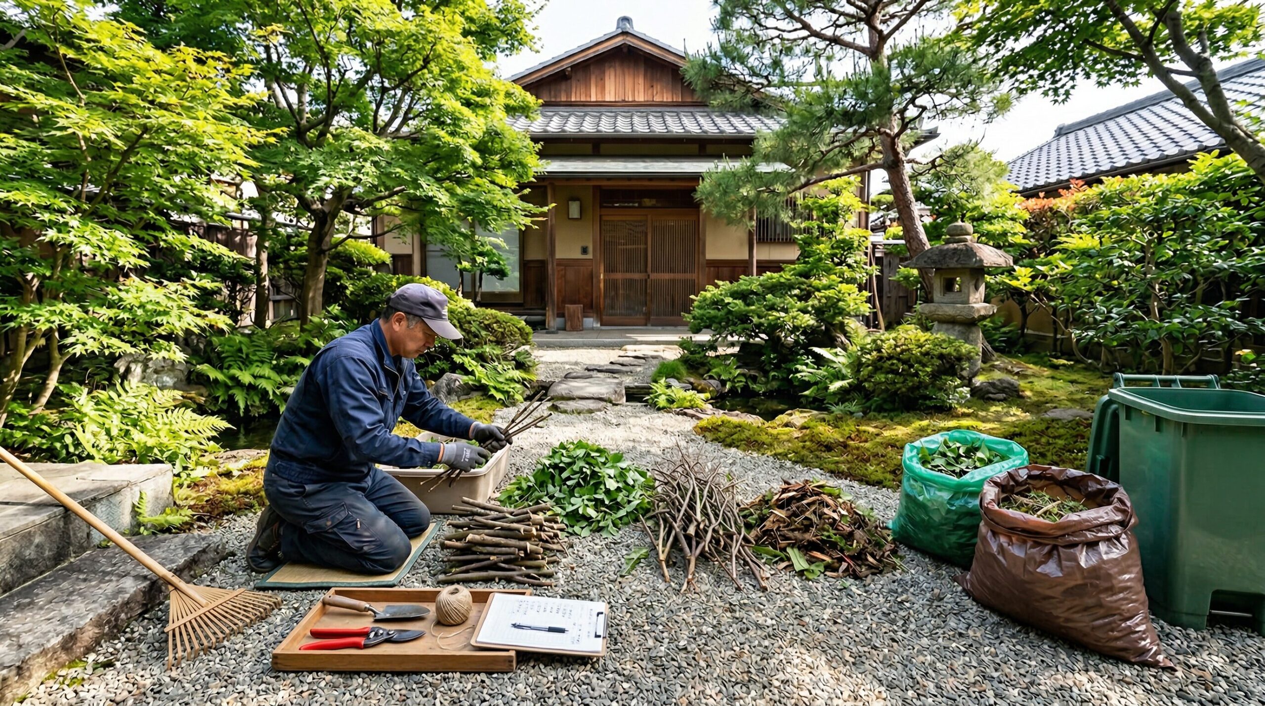 家売却前の庭の片付けを成功させる手順