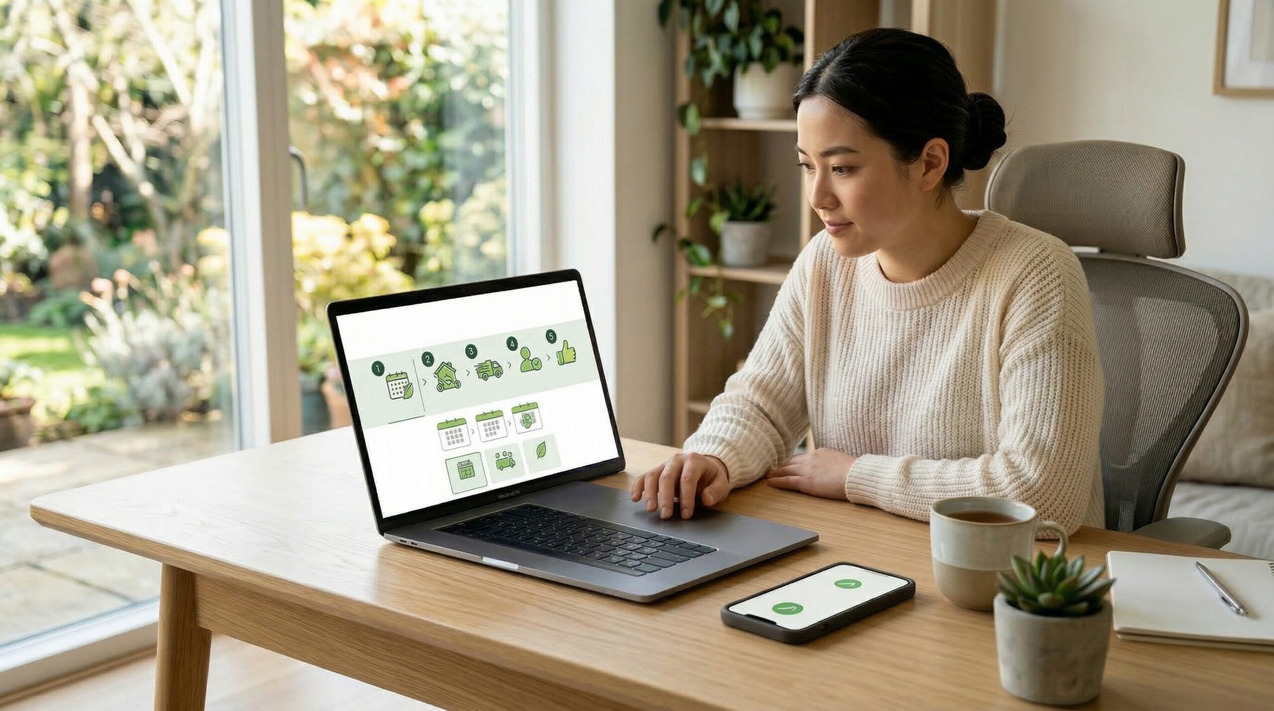 庭業者の手配代行サービスを活用する手順