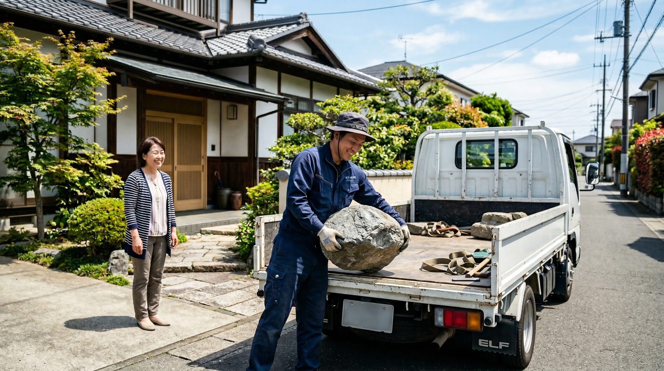 庭石の引き取りを無料で依頼できるケースとは