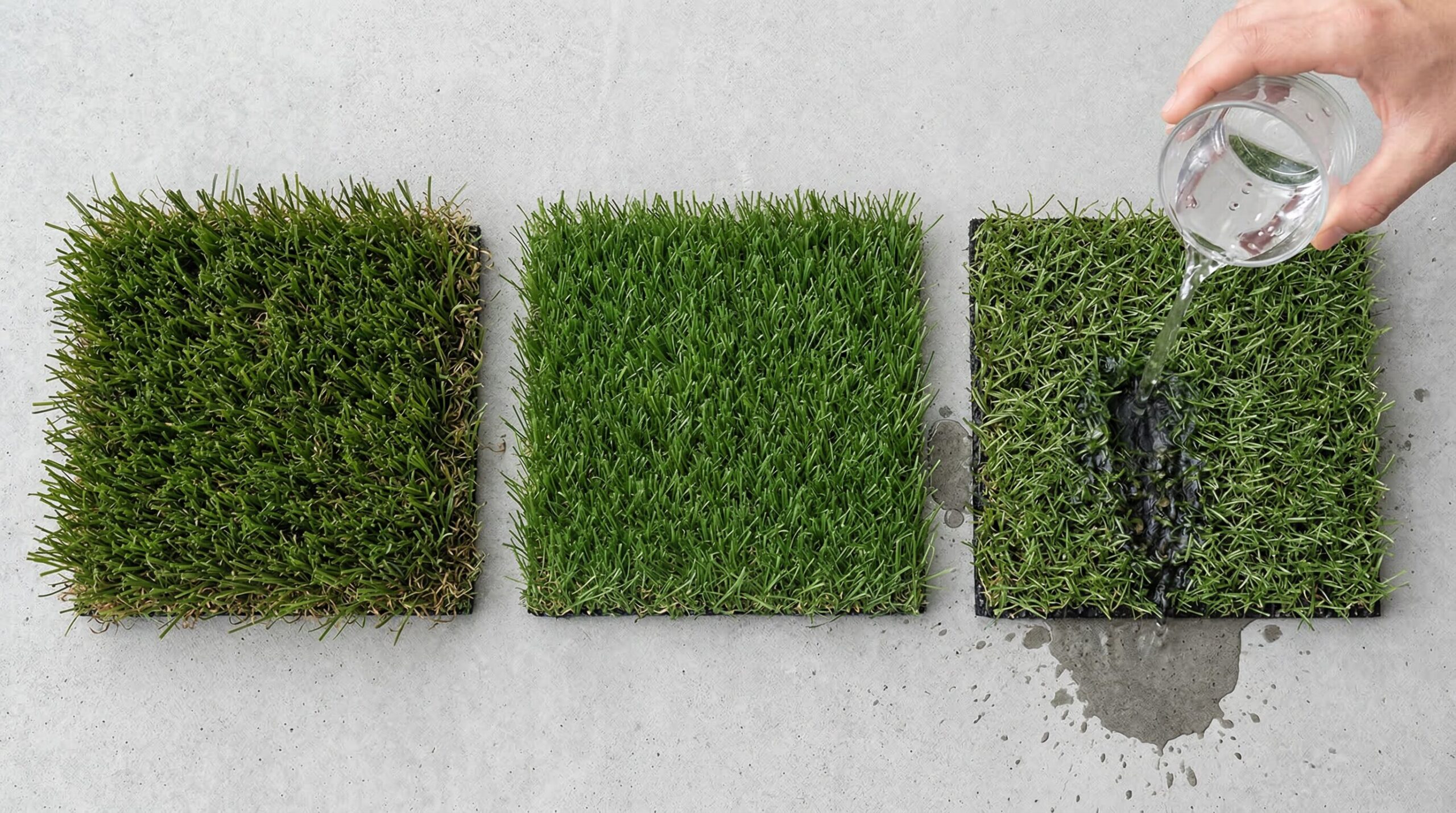 素材・パイル密度・透水性で比べる選び方の基準