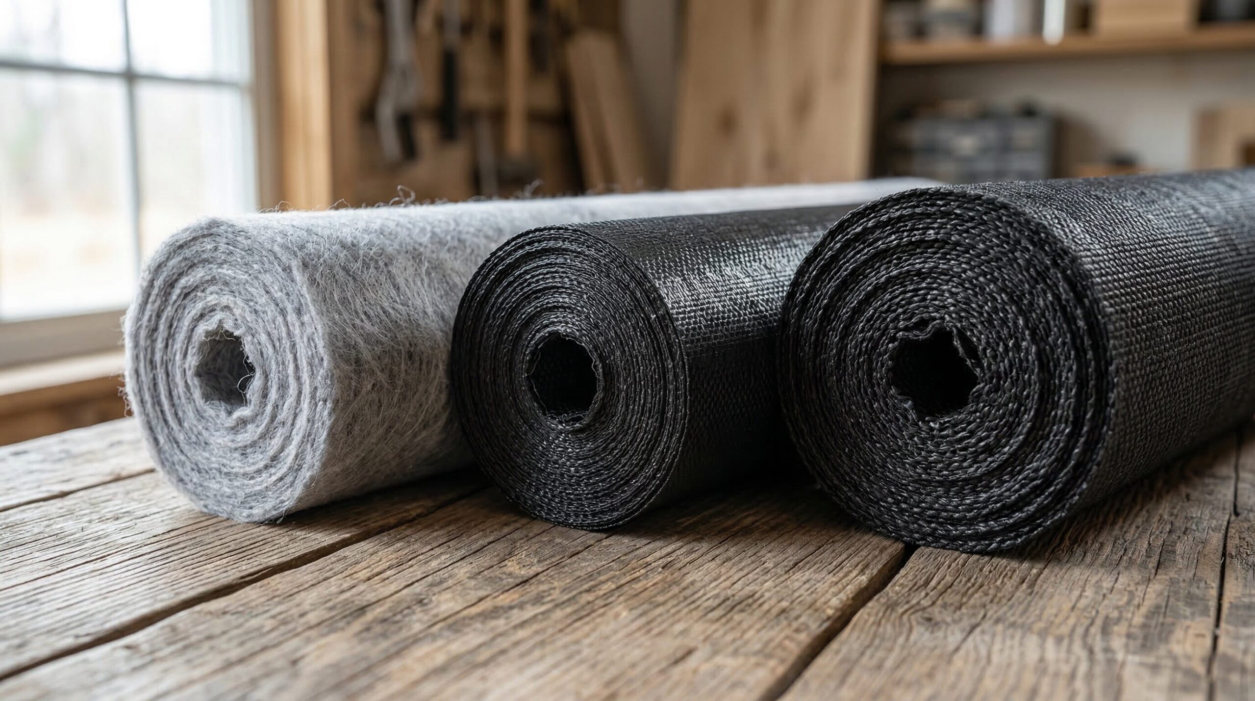 防草シートの種類・費用・耐用年数の比較