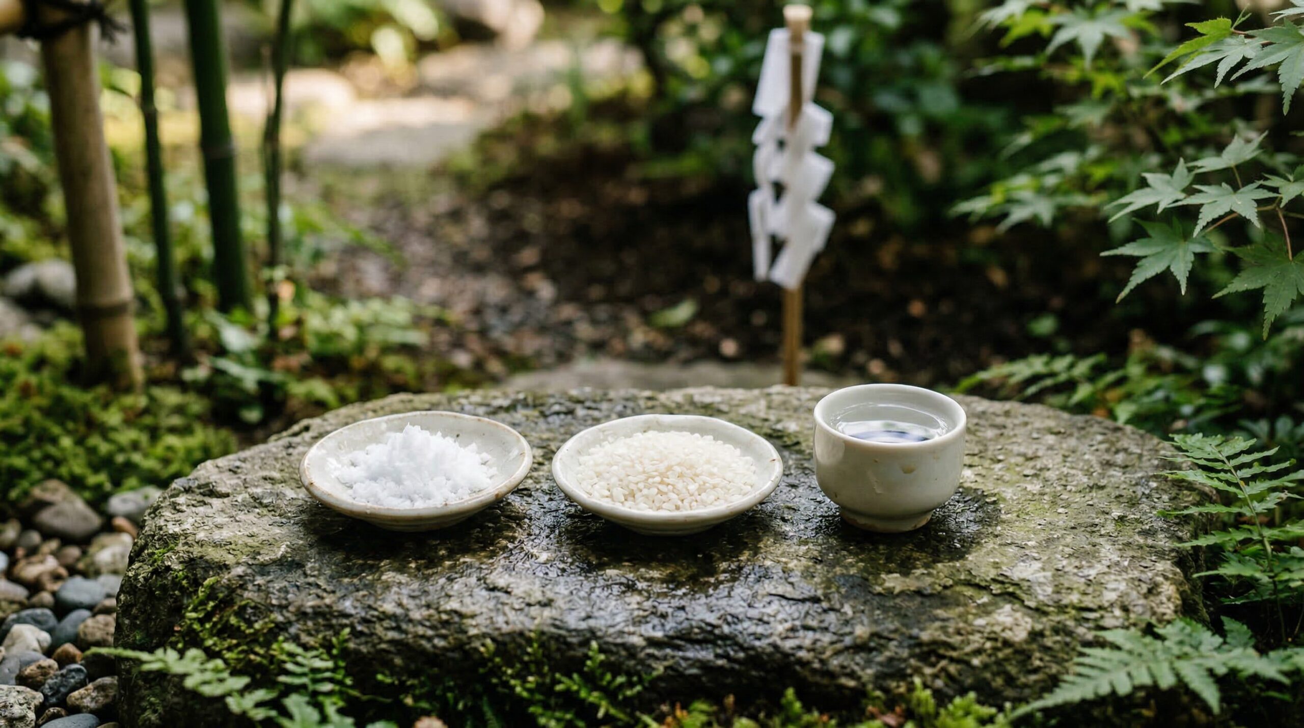 塩・酒・米を使った自分でできるお清め手順