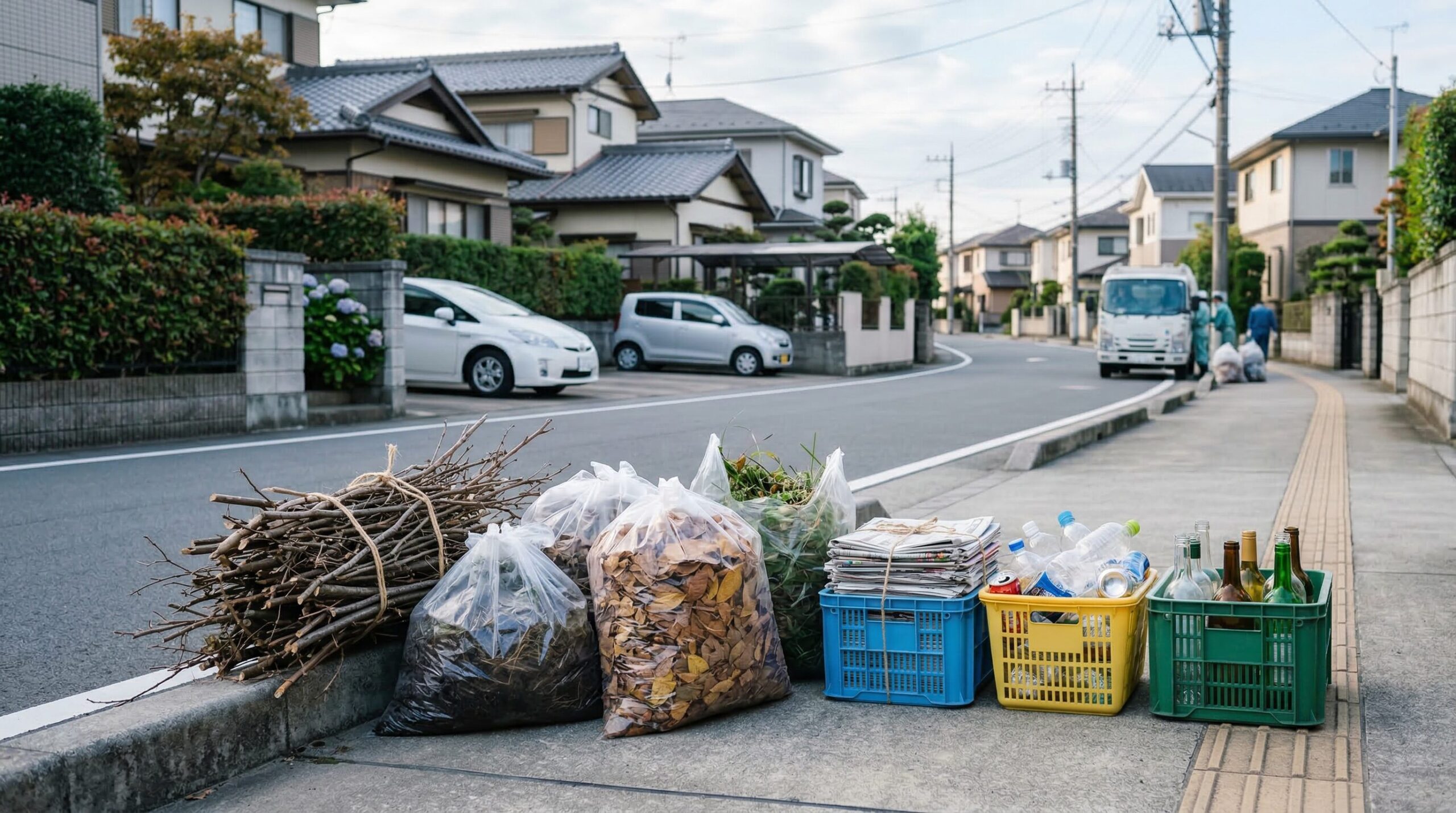 自治体回収で対応できる庭ゴミ処分の手順