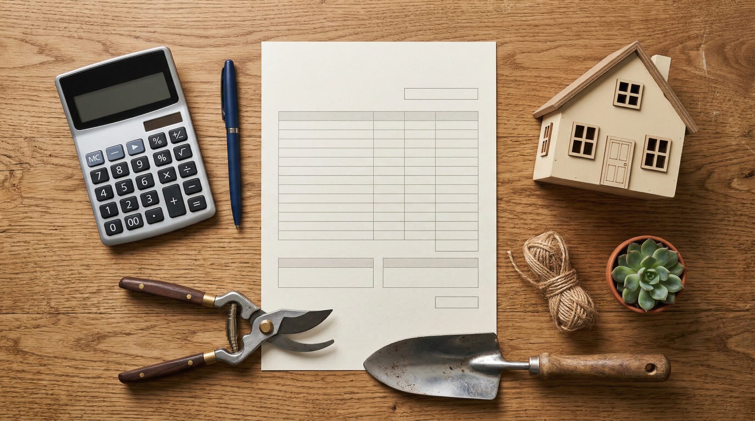 庭じまいにかかる費用相場と内訳