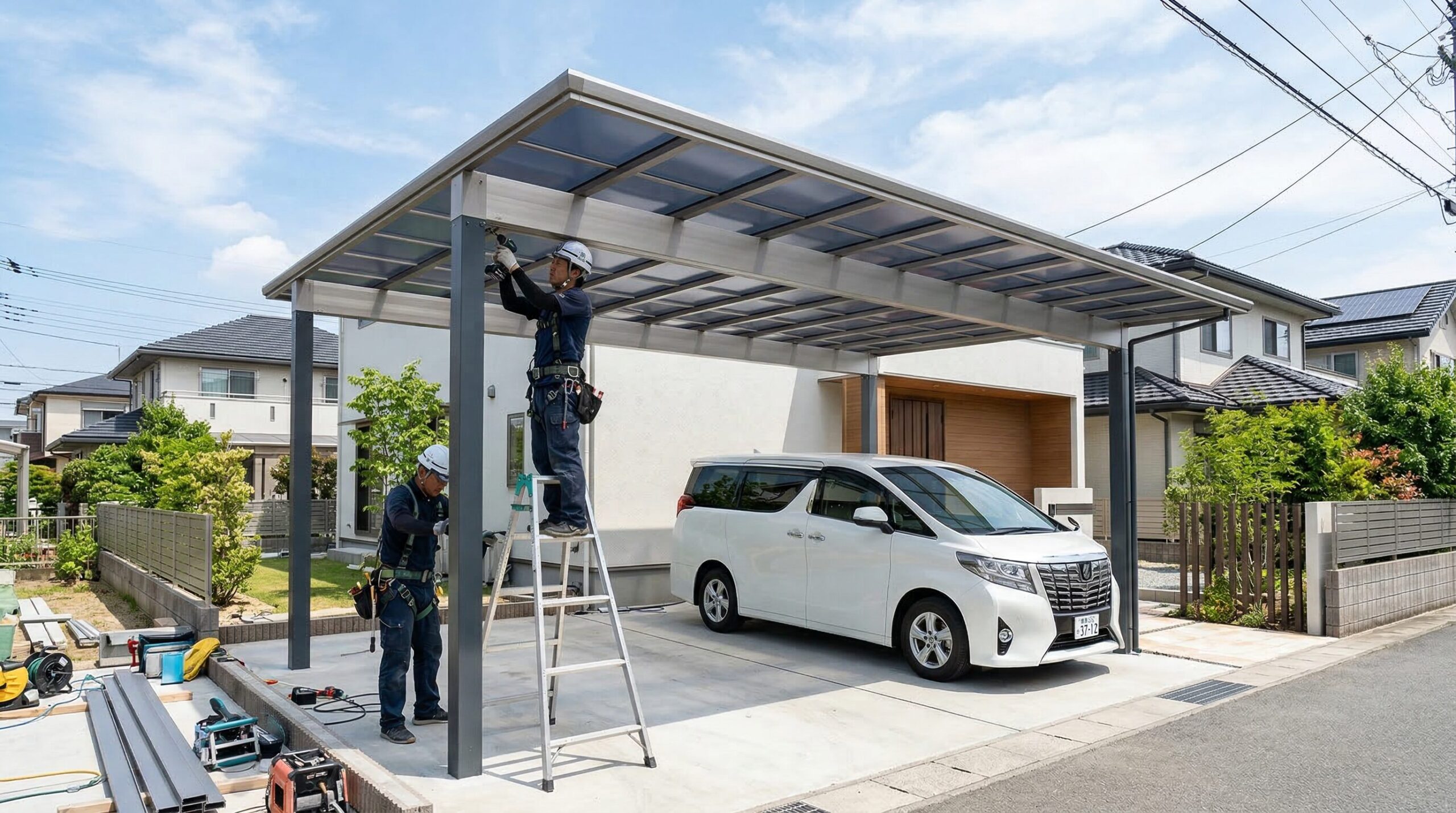 カーポート設置費用と選び方