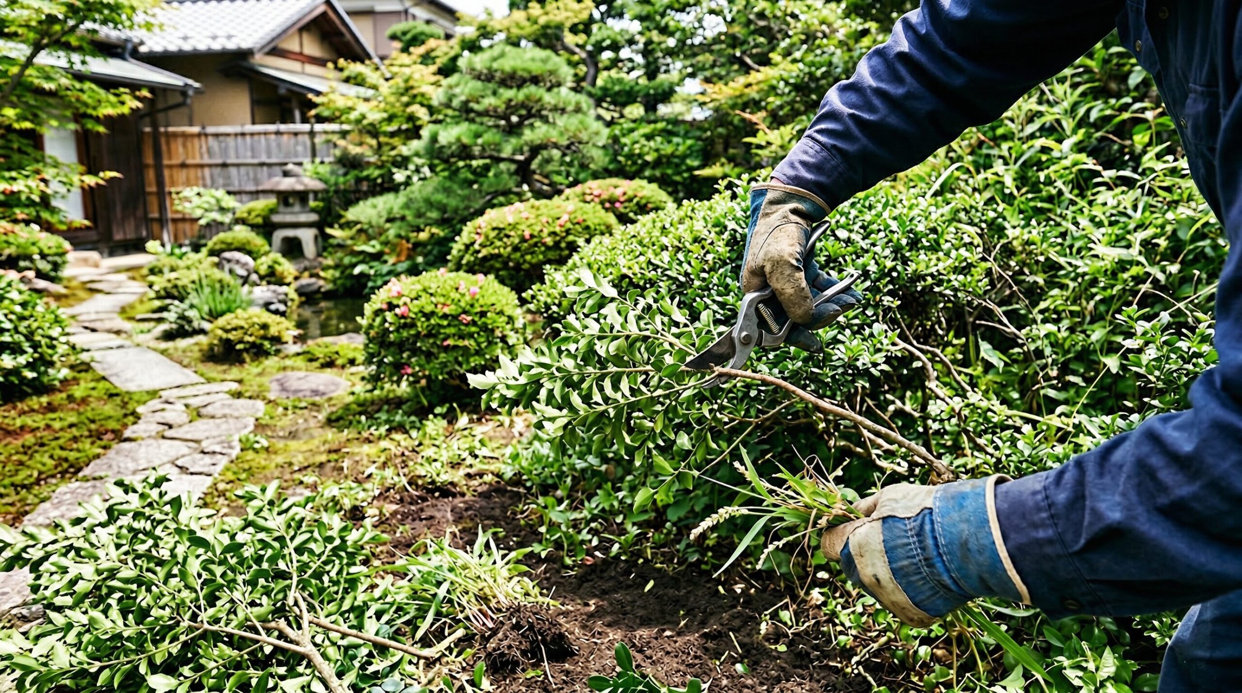 庭の蚊を減らす雑草管理と剪定のコツ