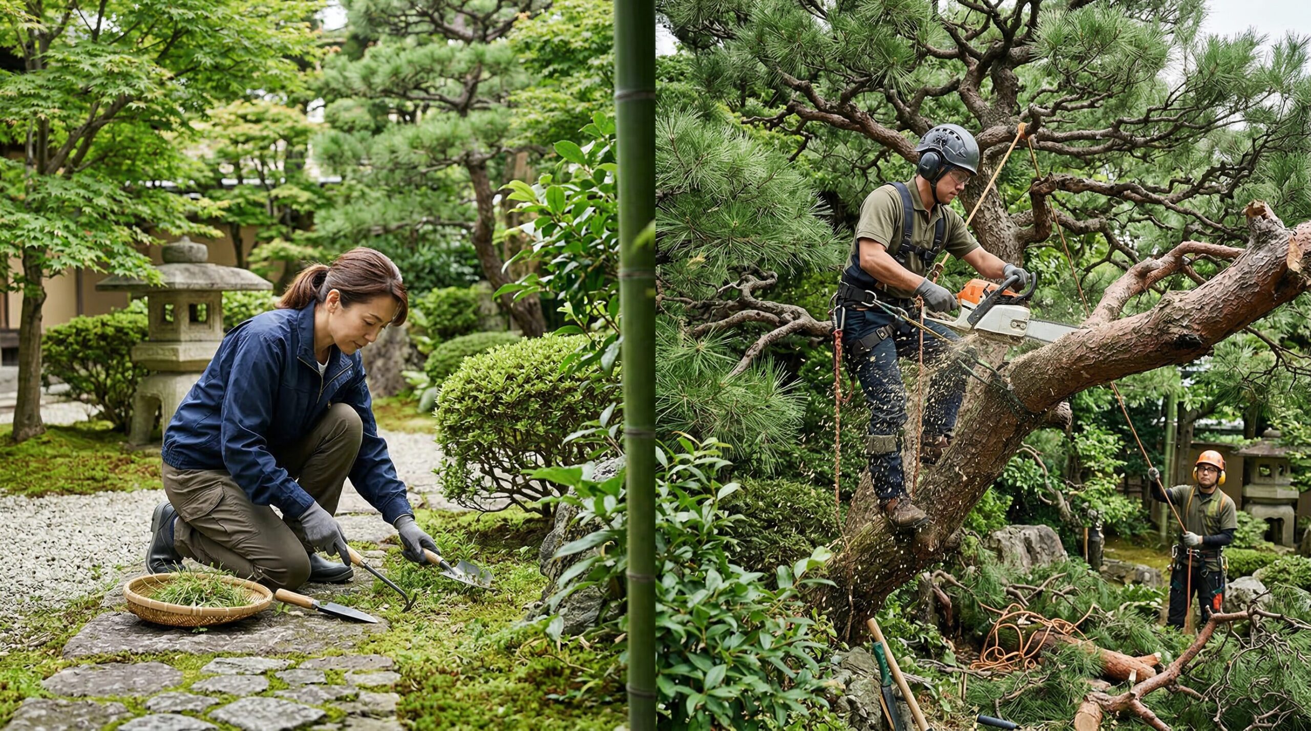 自分でできる作業と業者に任せる作業の見極め方