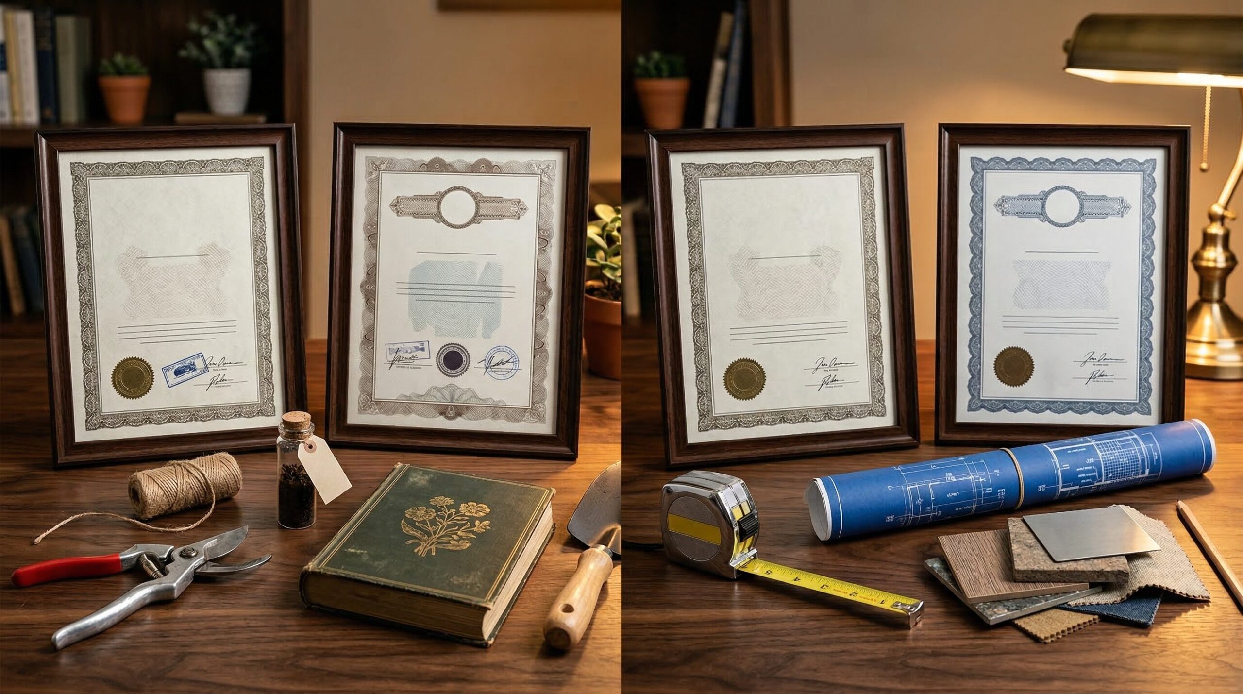 資格から見る両者の専門性の違い