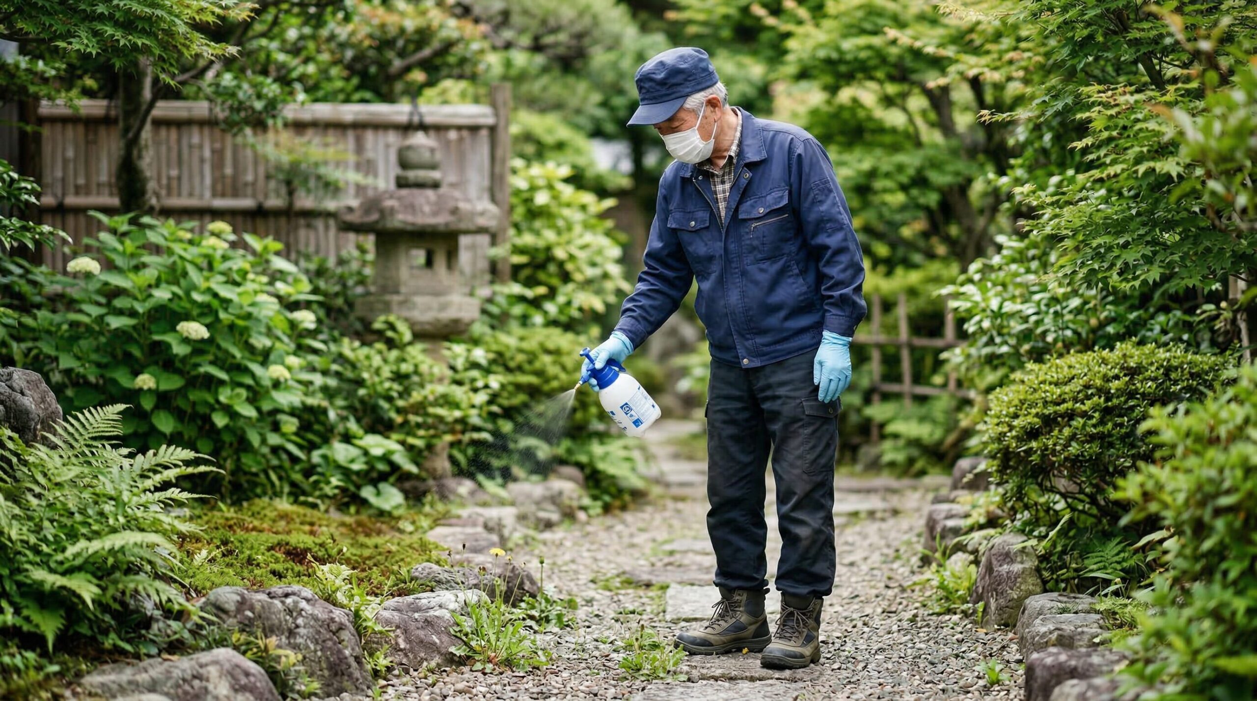 除草剤を高齢者が安全に使うためのポイント