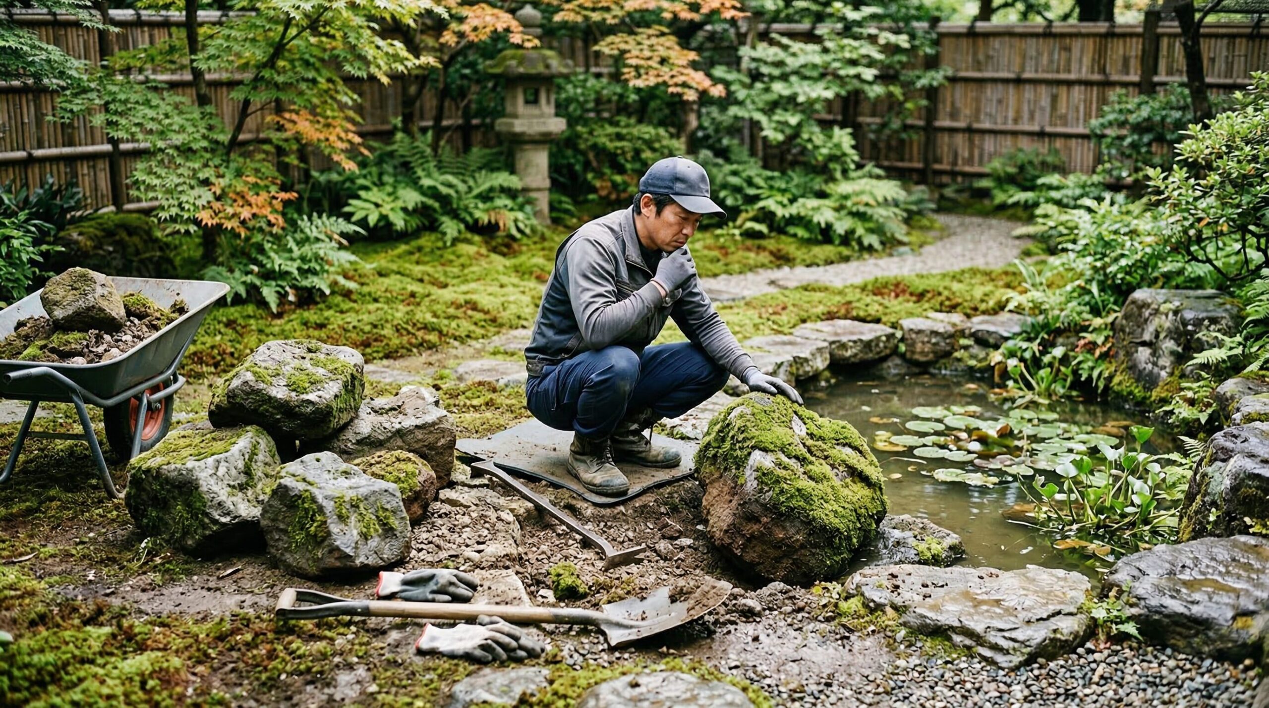 庭石や庭池の処分で知っておくべきポイント