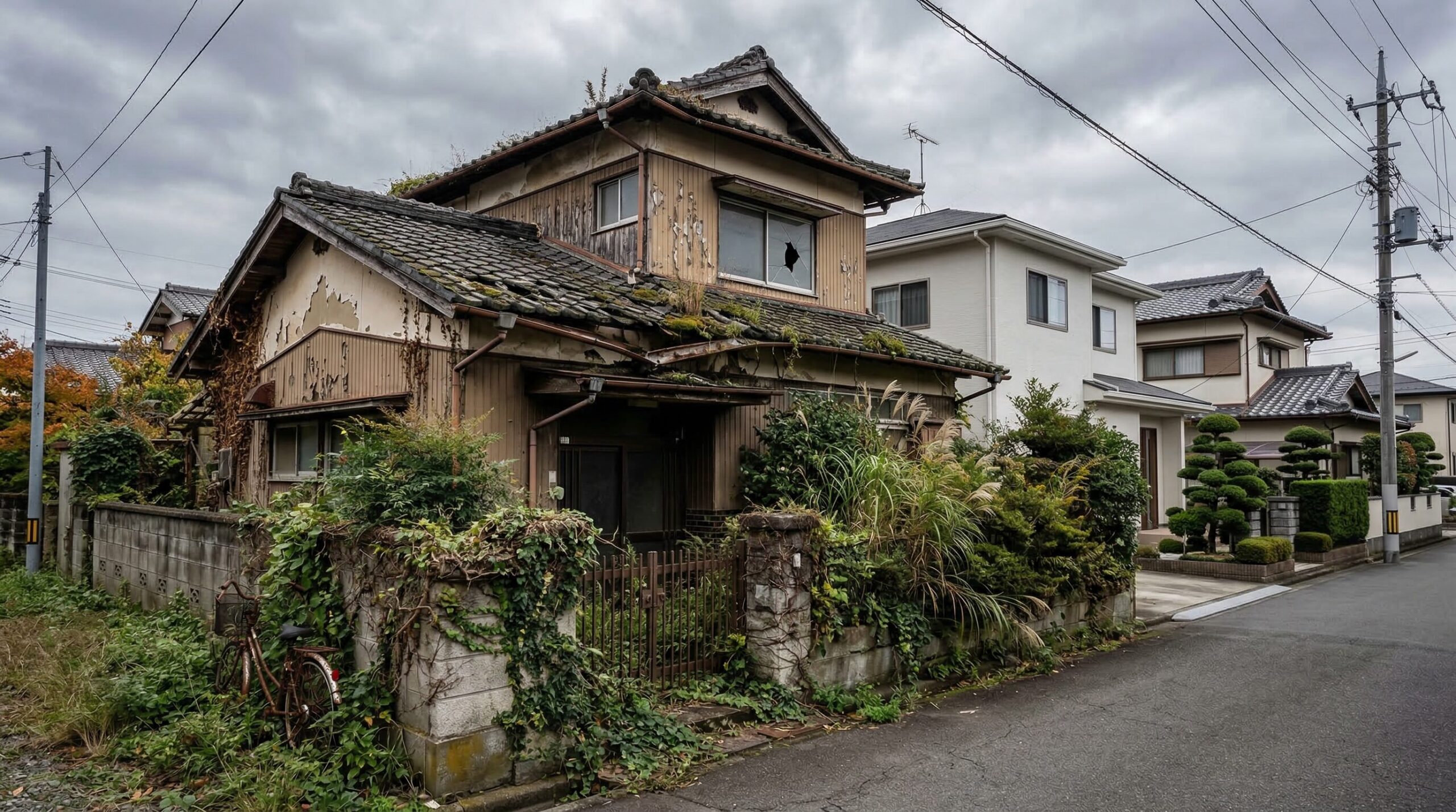 放置が続くと資産価値にも悪影響を及ぼす