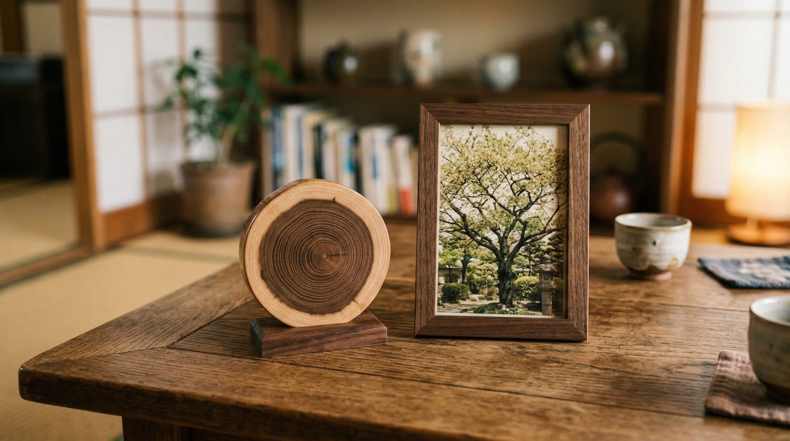 切った後に木材や写真で思い出を形に残す方法