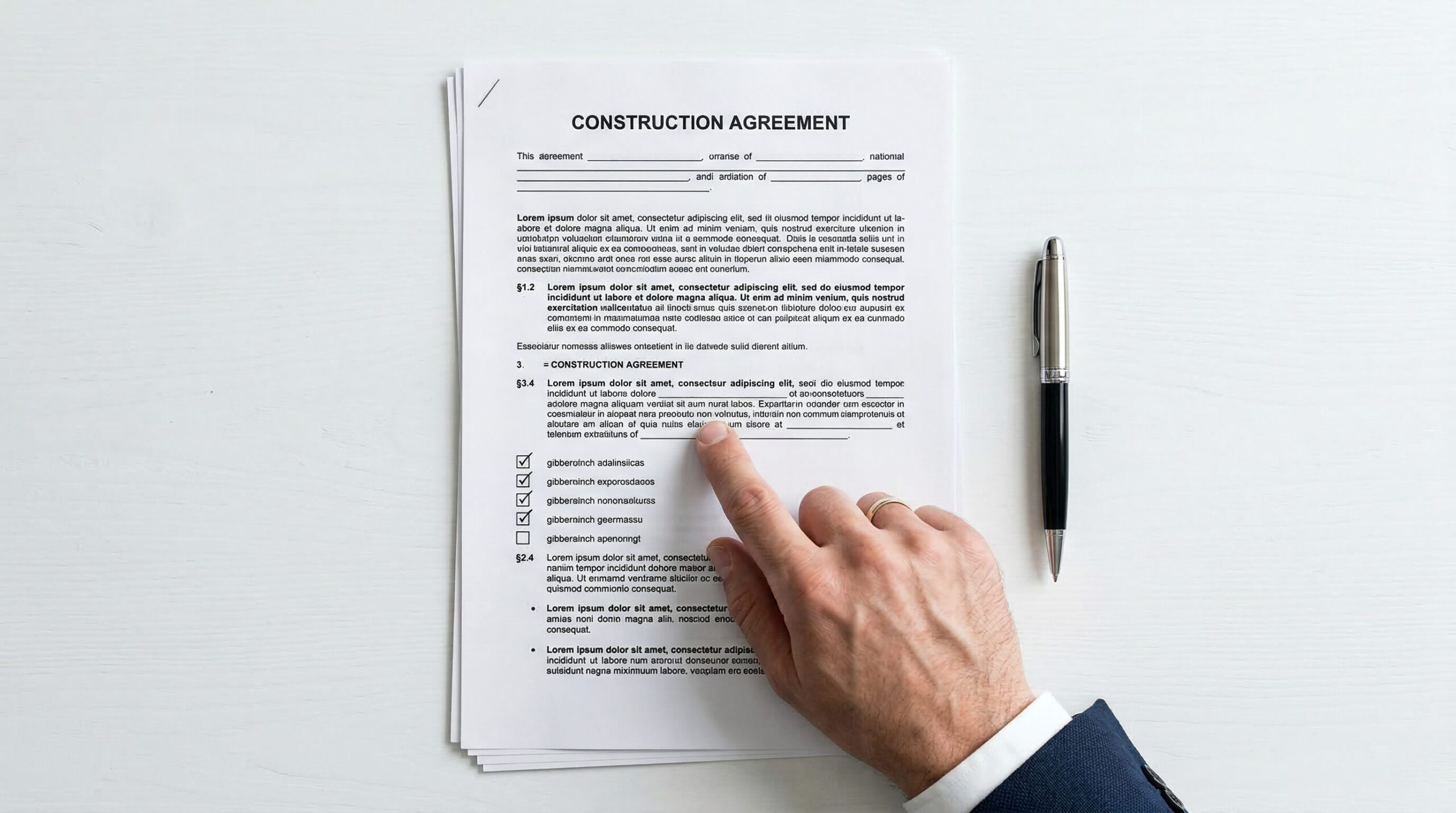 契約書に盛り込むべき必須チェック項目