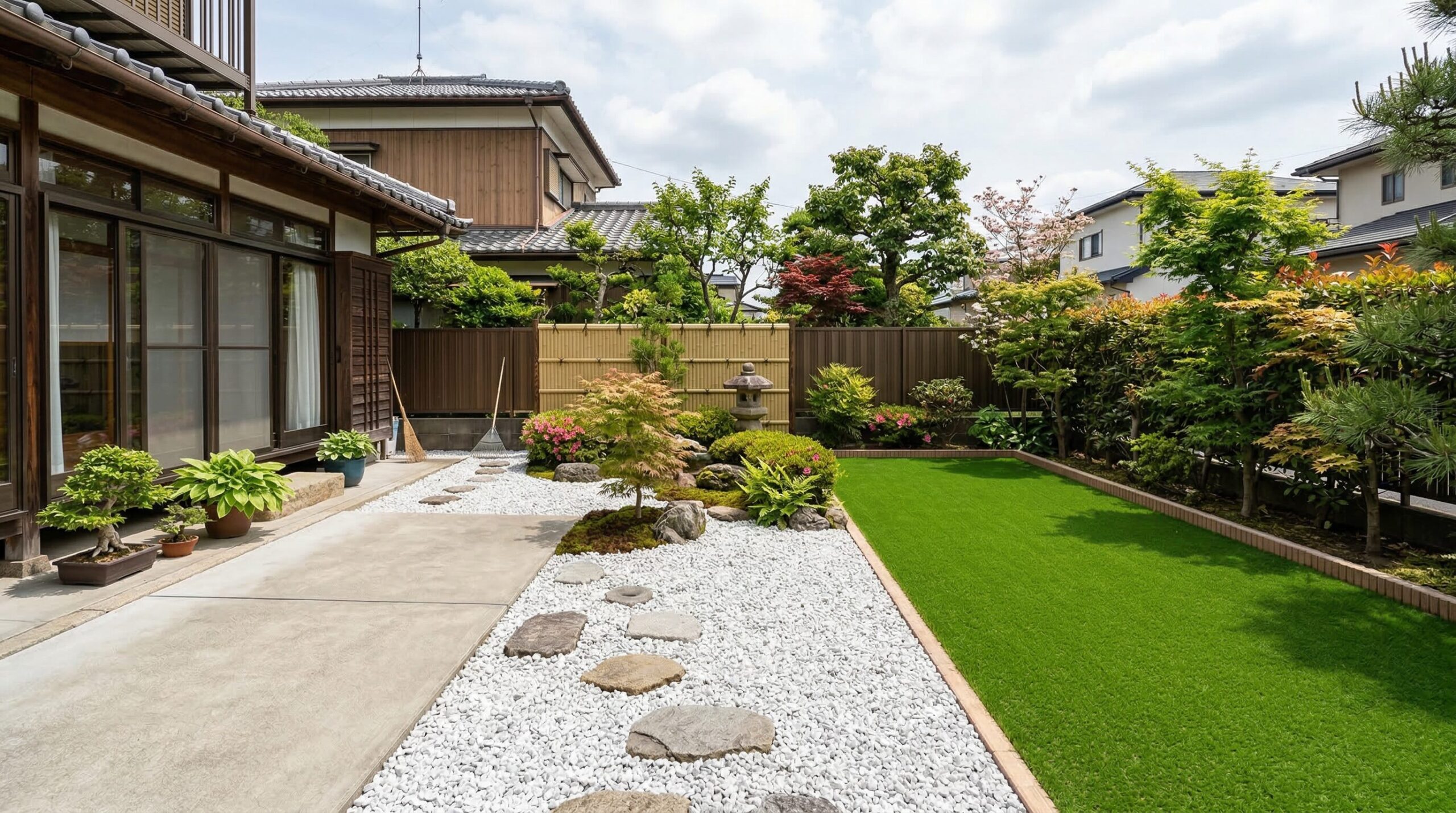 砂利や人工芝との徹底比較