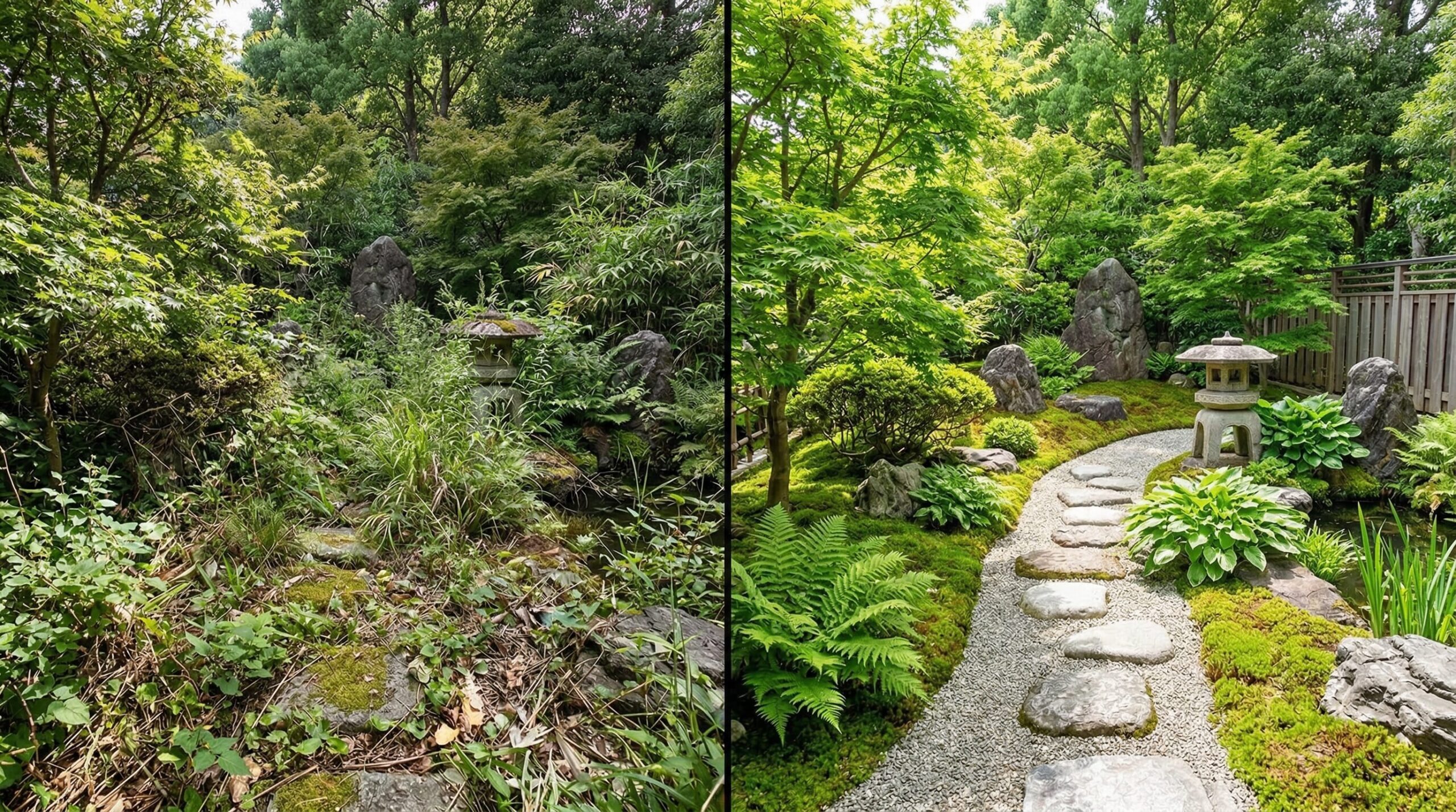 庭石処分を機に庭全体の整理を検討しよう