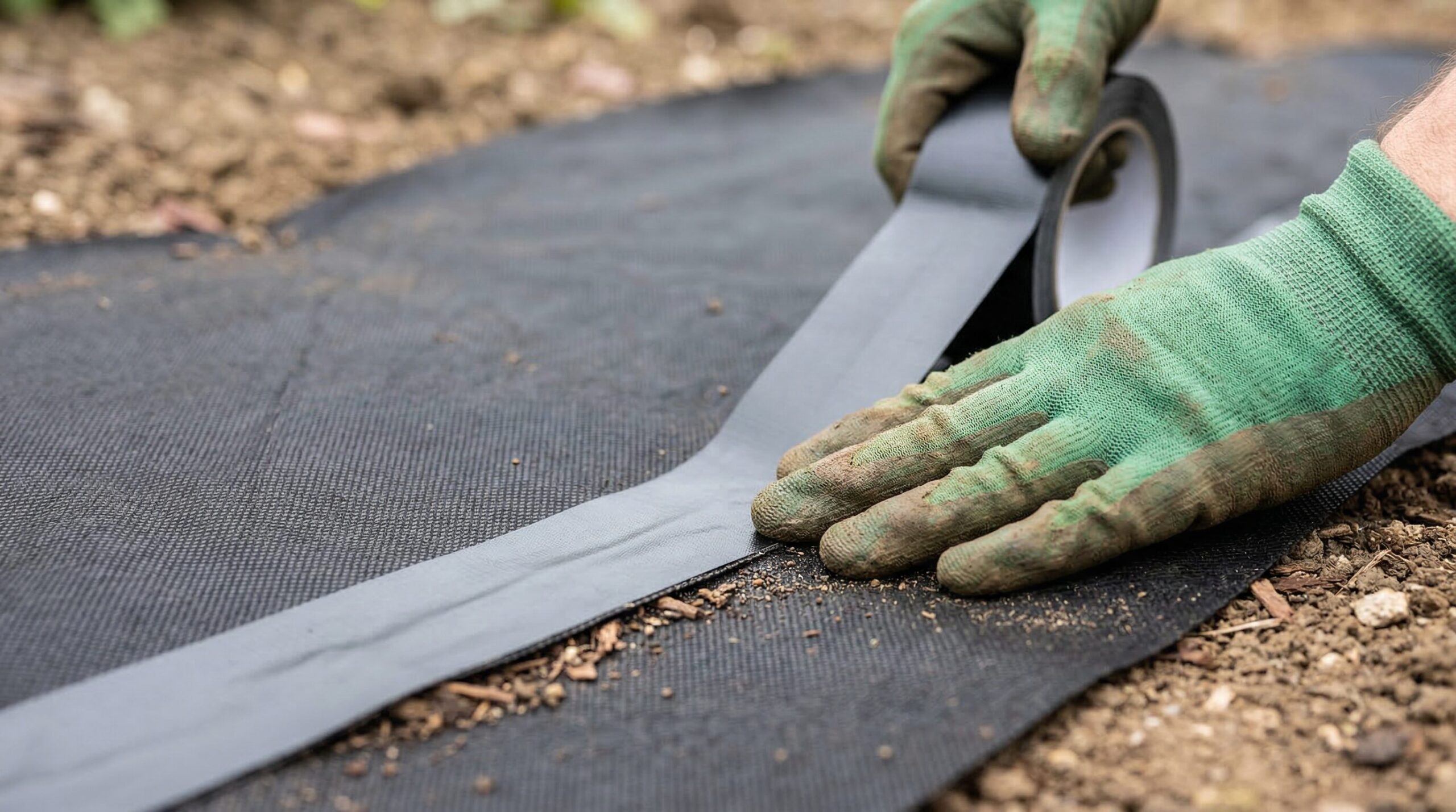 ジョイントテープで継ぎ目を補強する手順