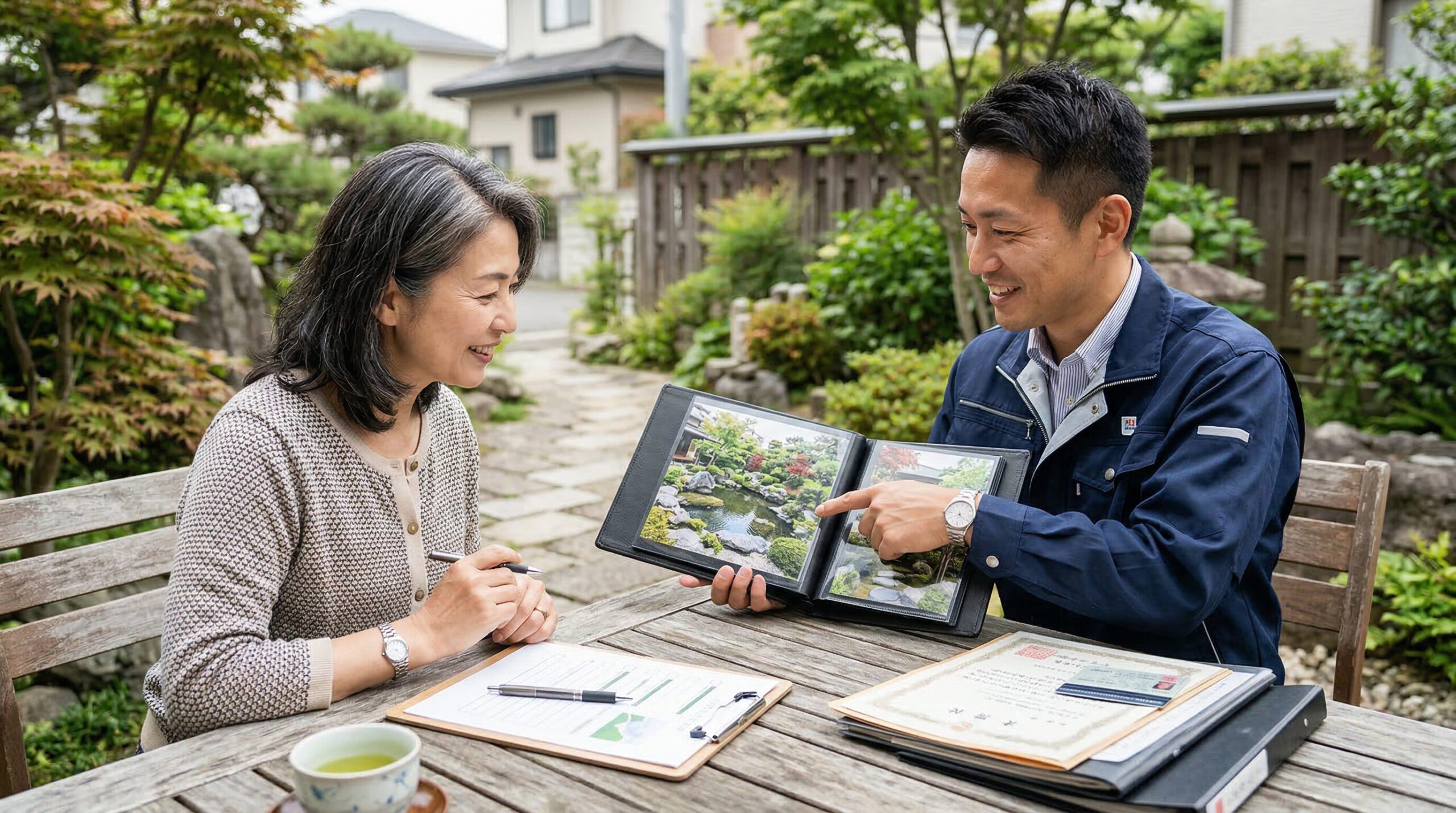 信頼できる外構業者を見分けるチェックポイント