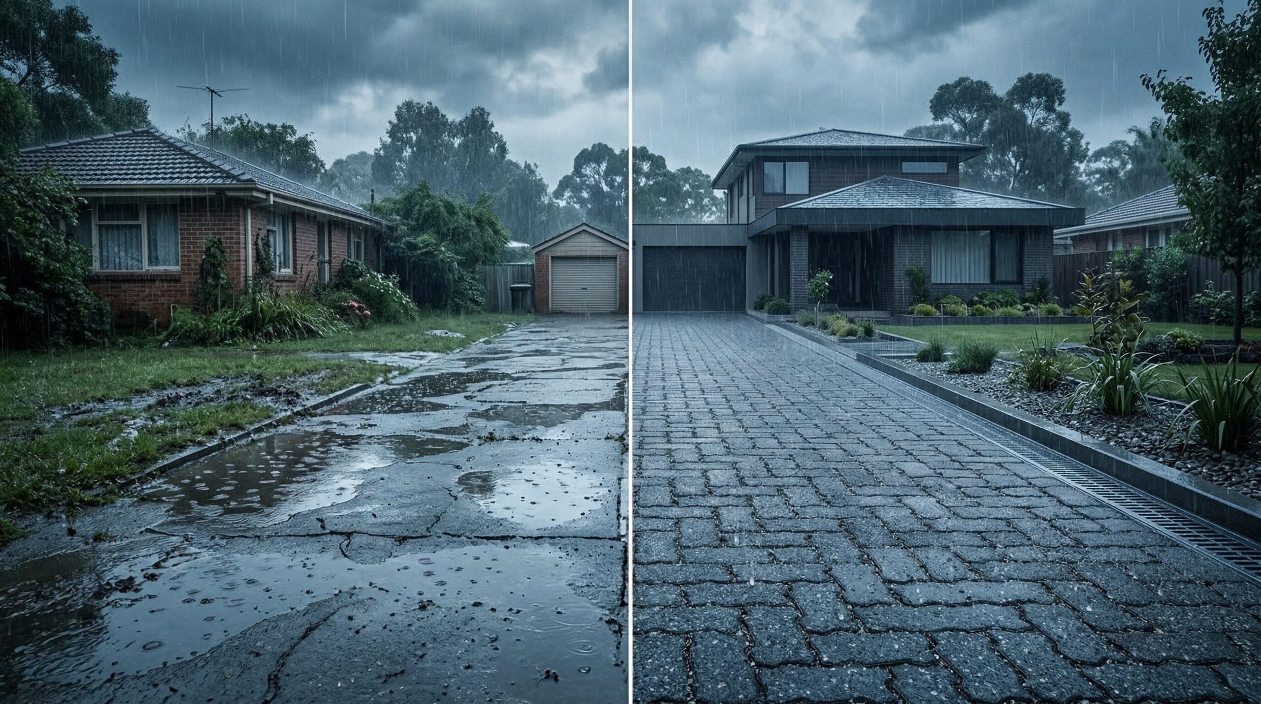 水はけや照り返しによる失敗と対策