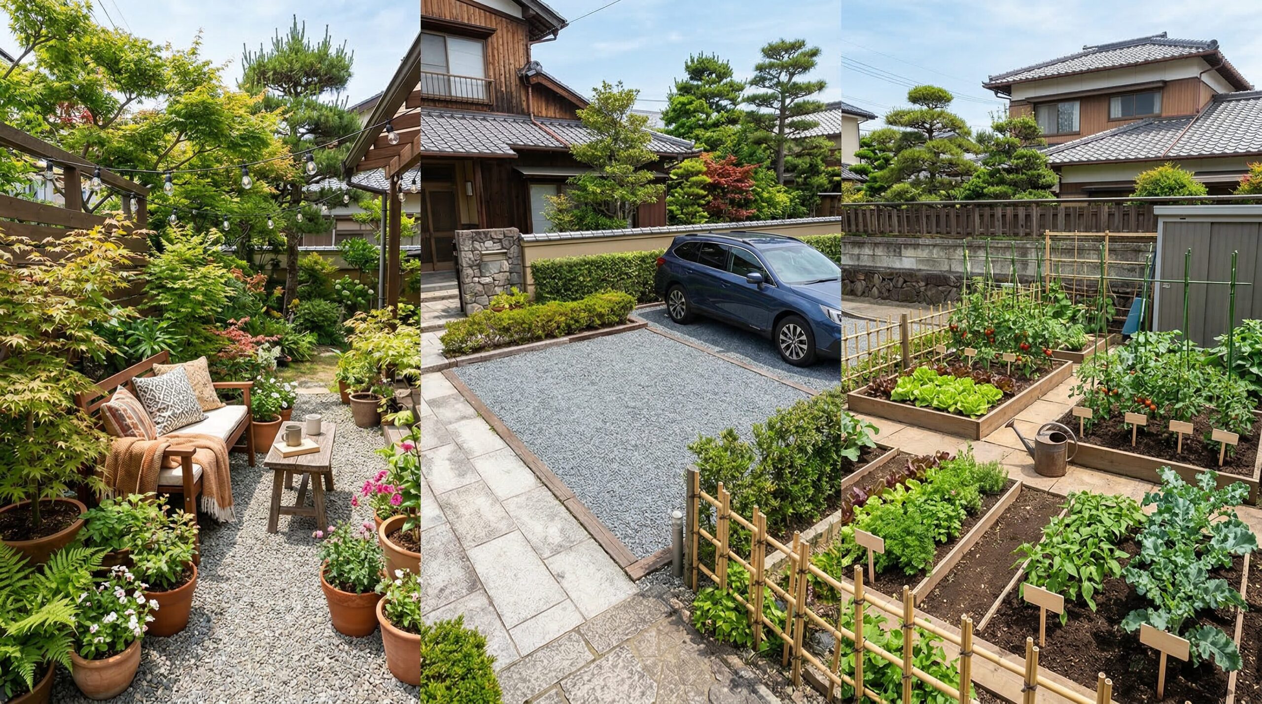 庭じまい後の活用パターンと選び方