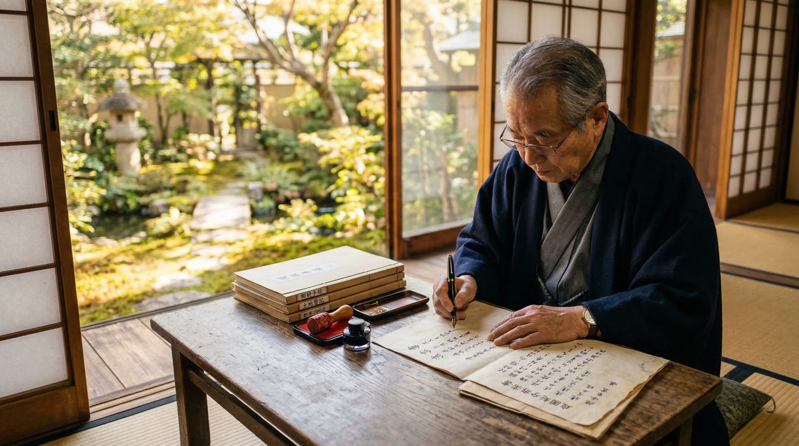 遺言書や家族信託で庭の処分を指示する方法