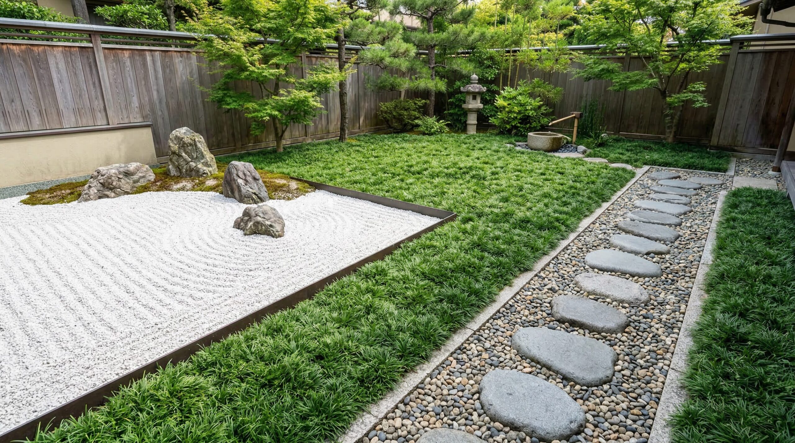 ローメンテナンス庭への変え方3パターン