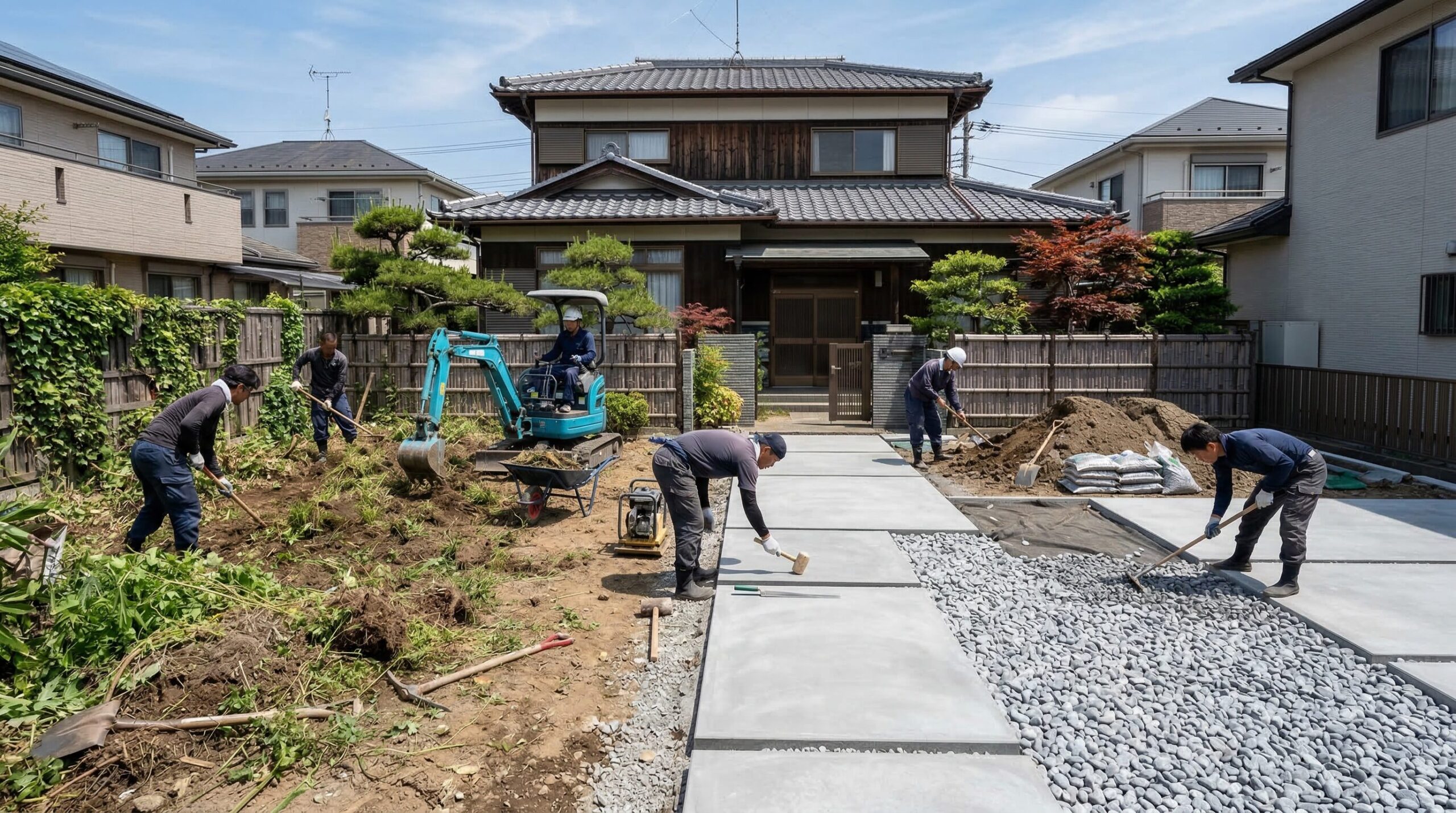 管理が続けられないなら庭じまいという選択肢