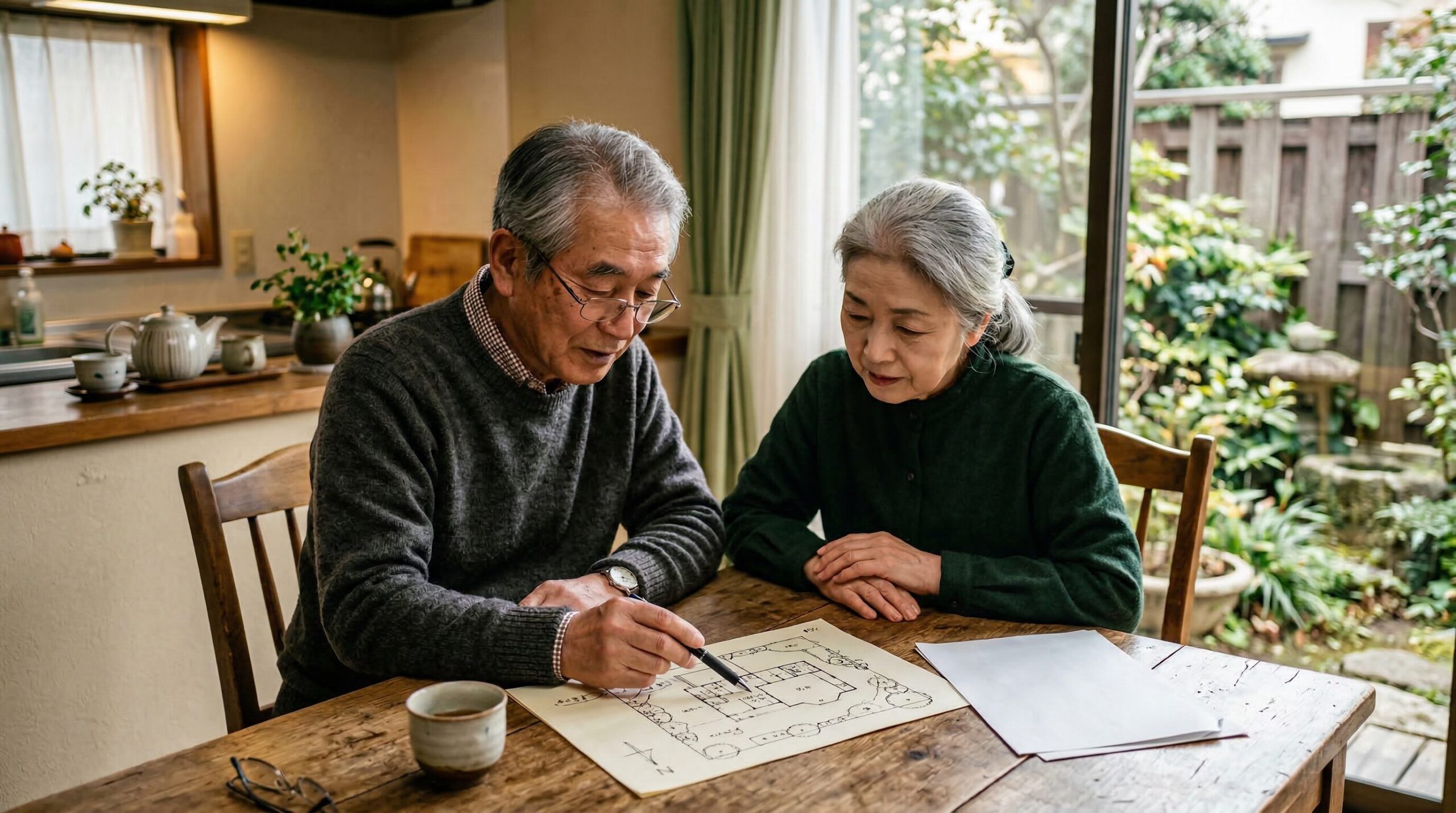 庭の縮小や売却など手放す選択肢を整理する