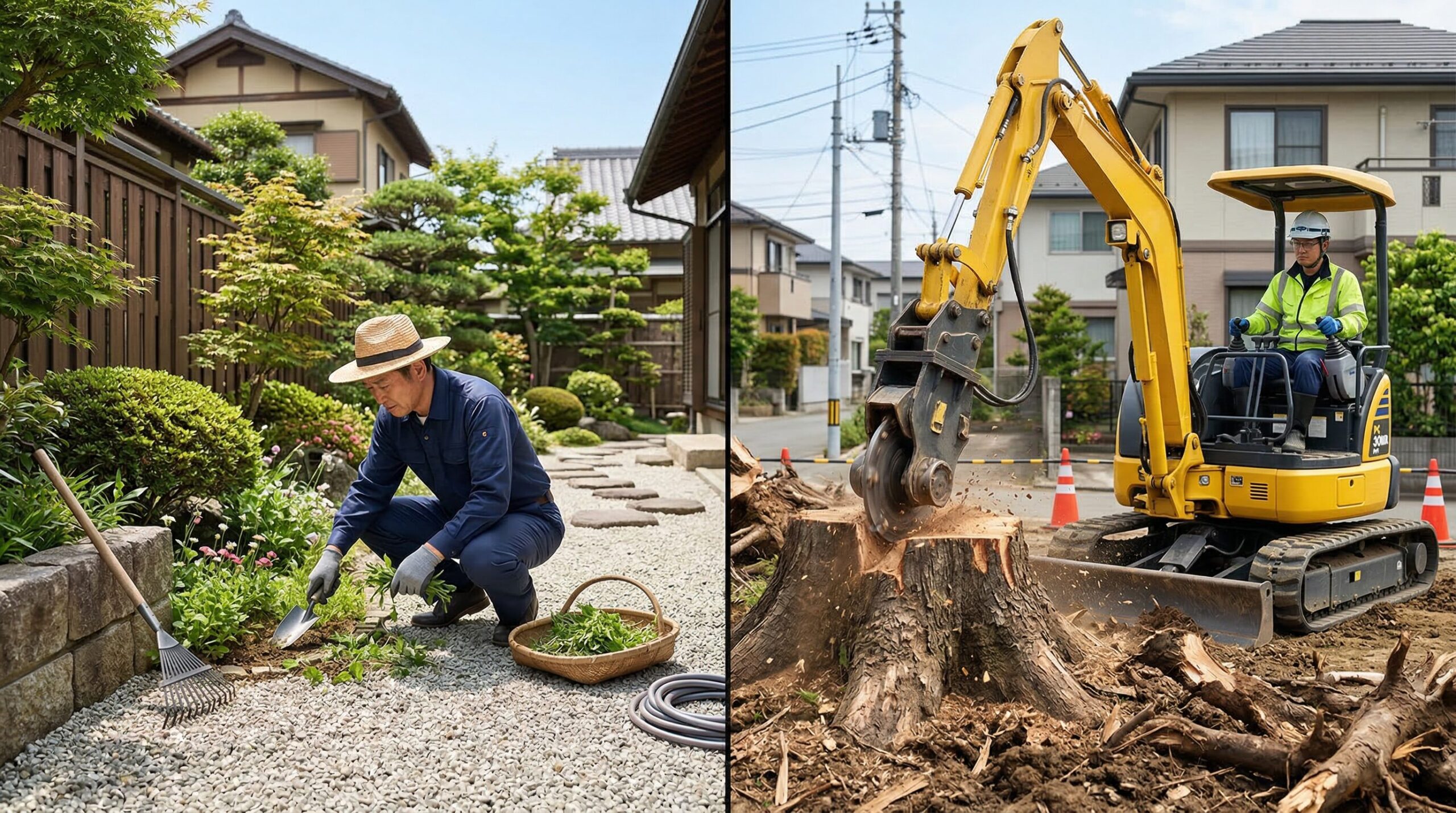 自分でできる範囲とプロに任せる判断基準