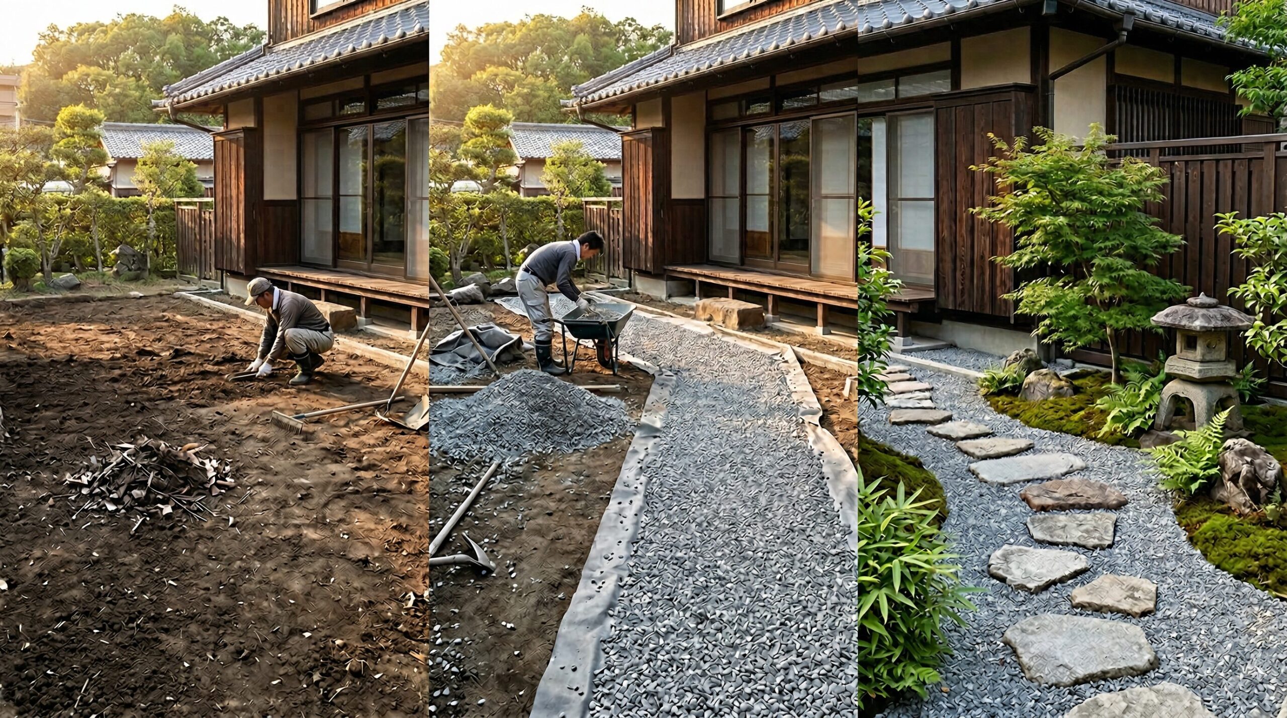 段階的に進める庭じまいの手順