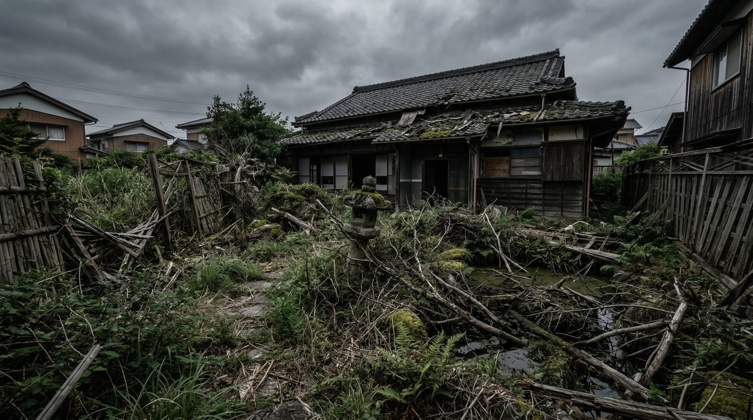 空き家の庭を放置した場合に生じるリスク
