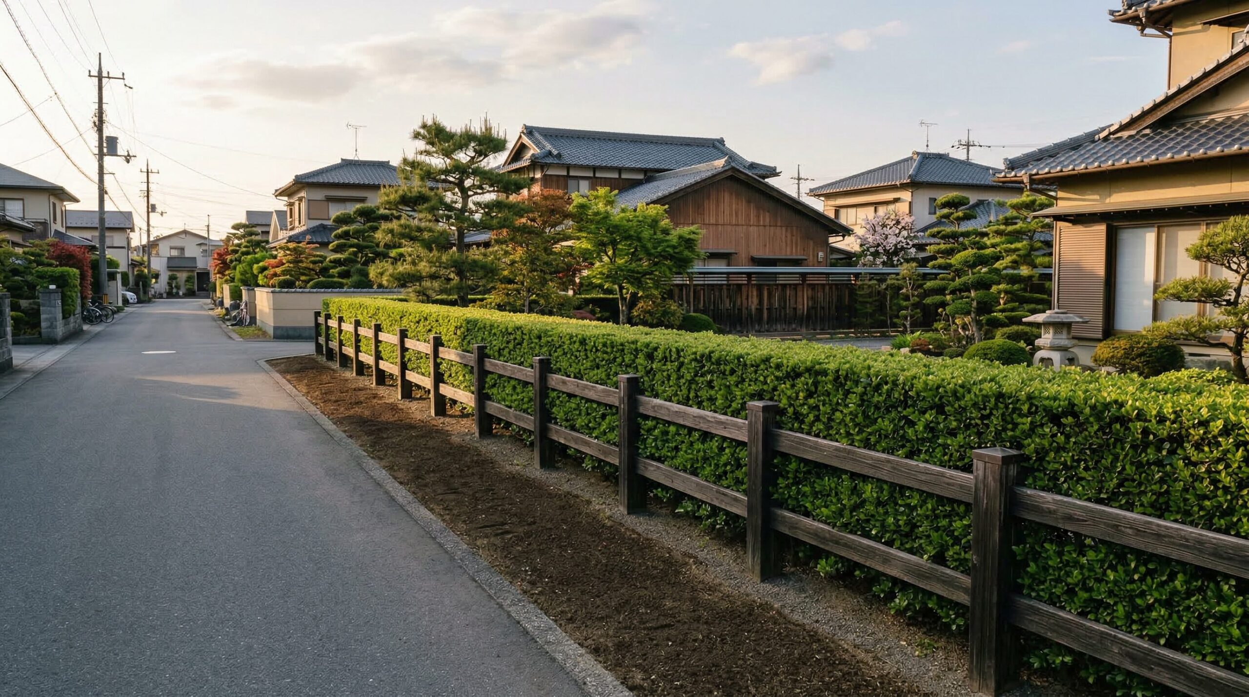 近隣からの飛来を防ぐフェンス際の管理術