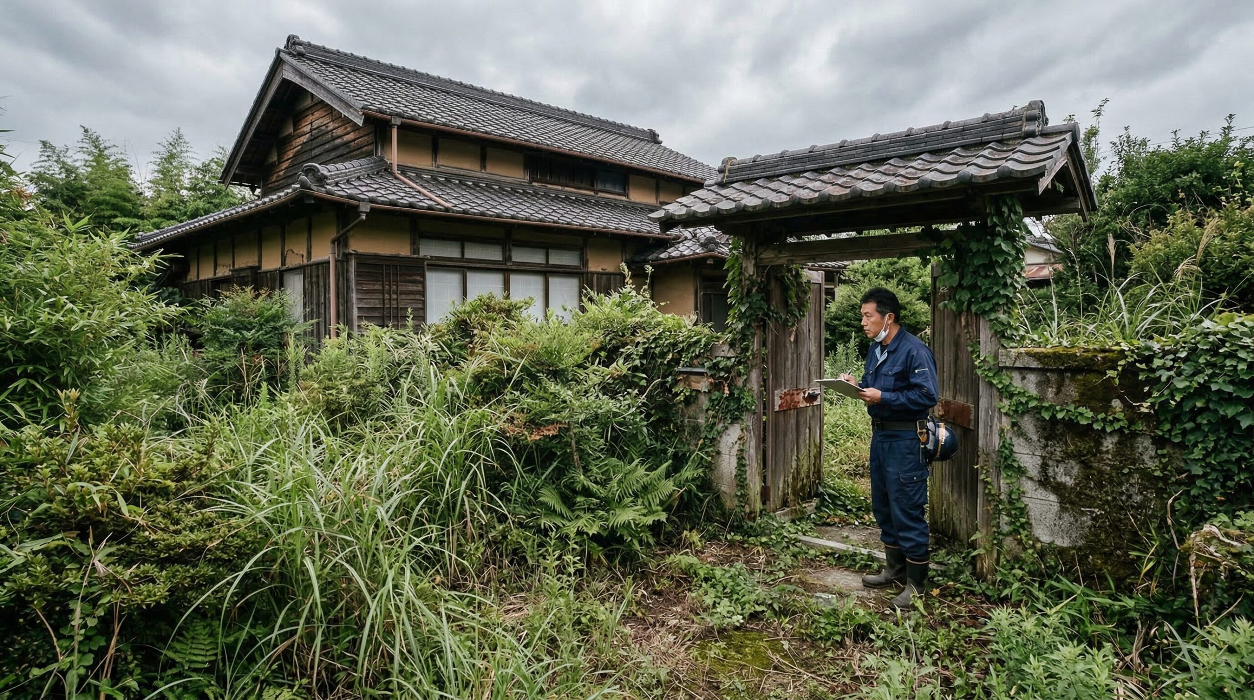 空き家の草刈りを業者に依頼する際の注意点