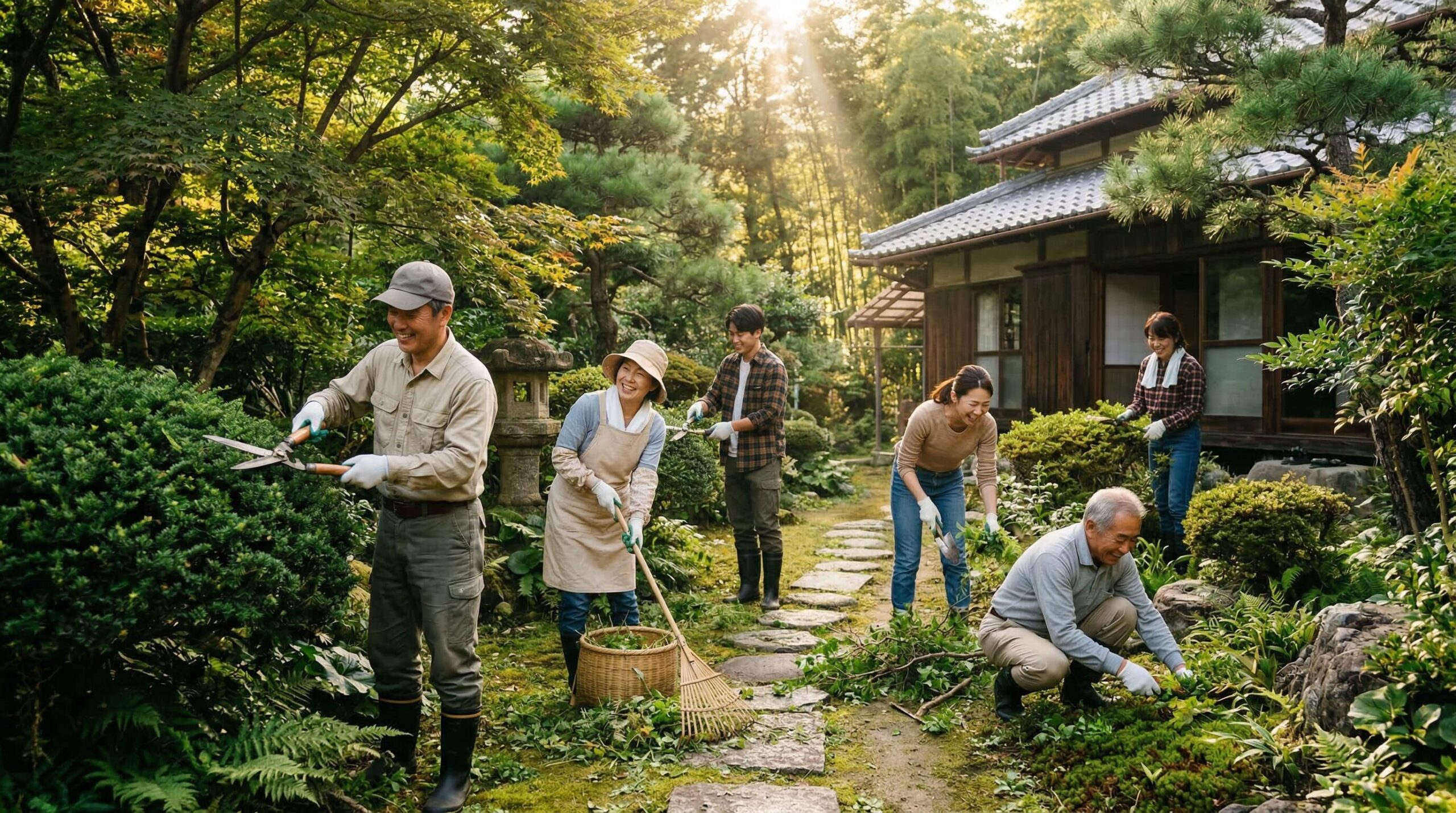 実家の庭がジャングル化する前に動き出すために