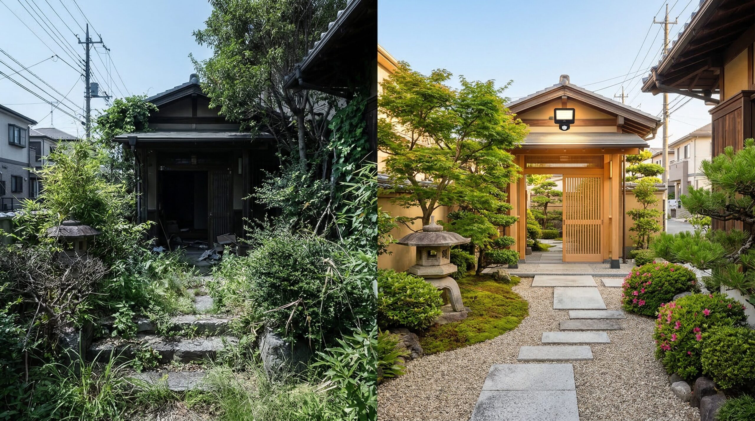 荒れ放題の庭を見直して防犯につなげるために