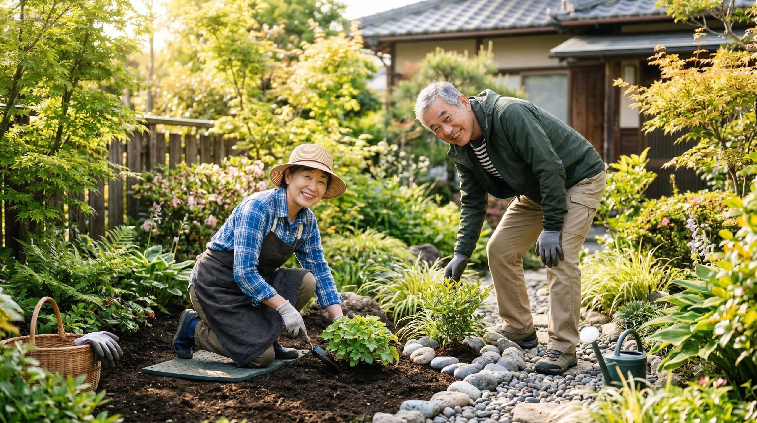 年金生活でも庭の維持が無理にならないための早期対策