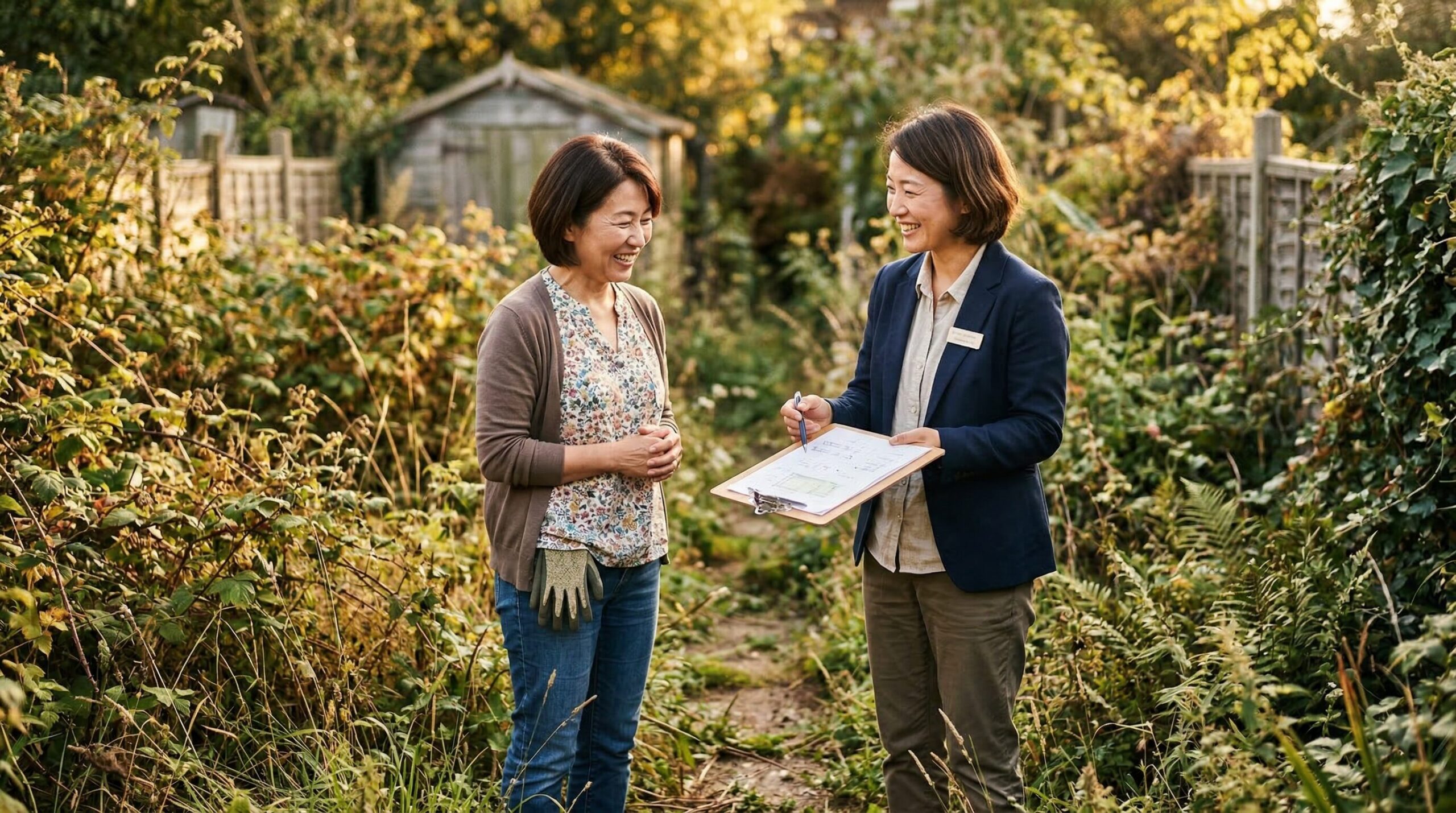 荒れた庭をどうにかしたいなら無料見積もりが第一歩